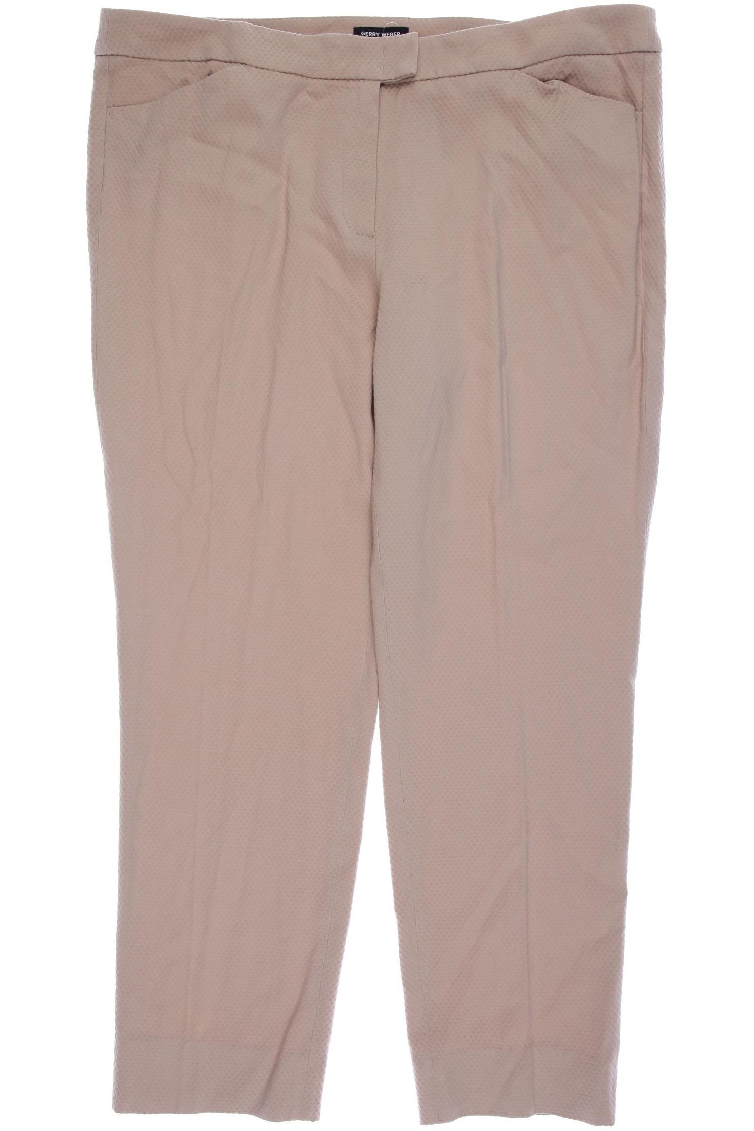 

Gerry Weber Damen Stoffhose, beige, Gr. 52