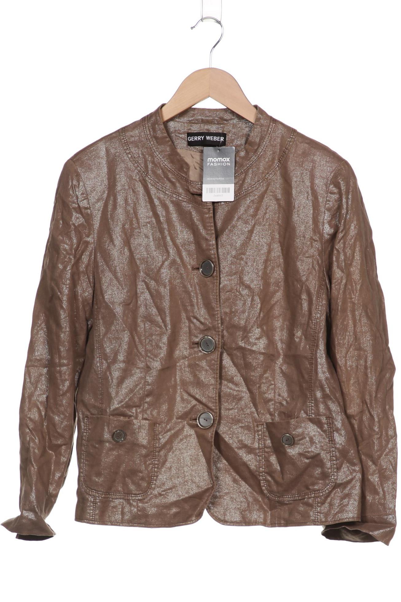 

Gerry Weber Damen Jacke, beige, Gr. 42