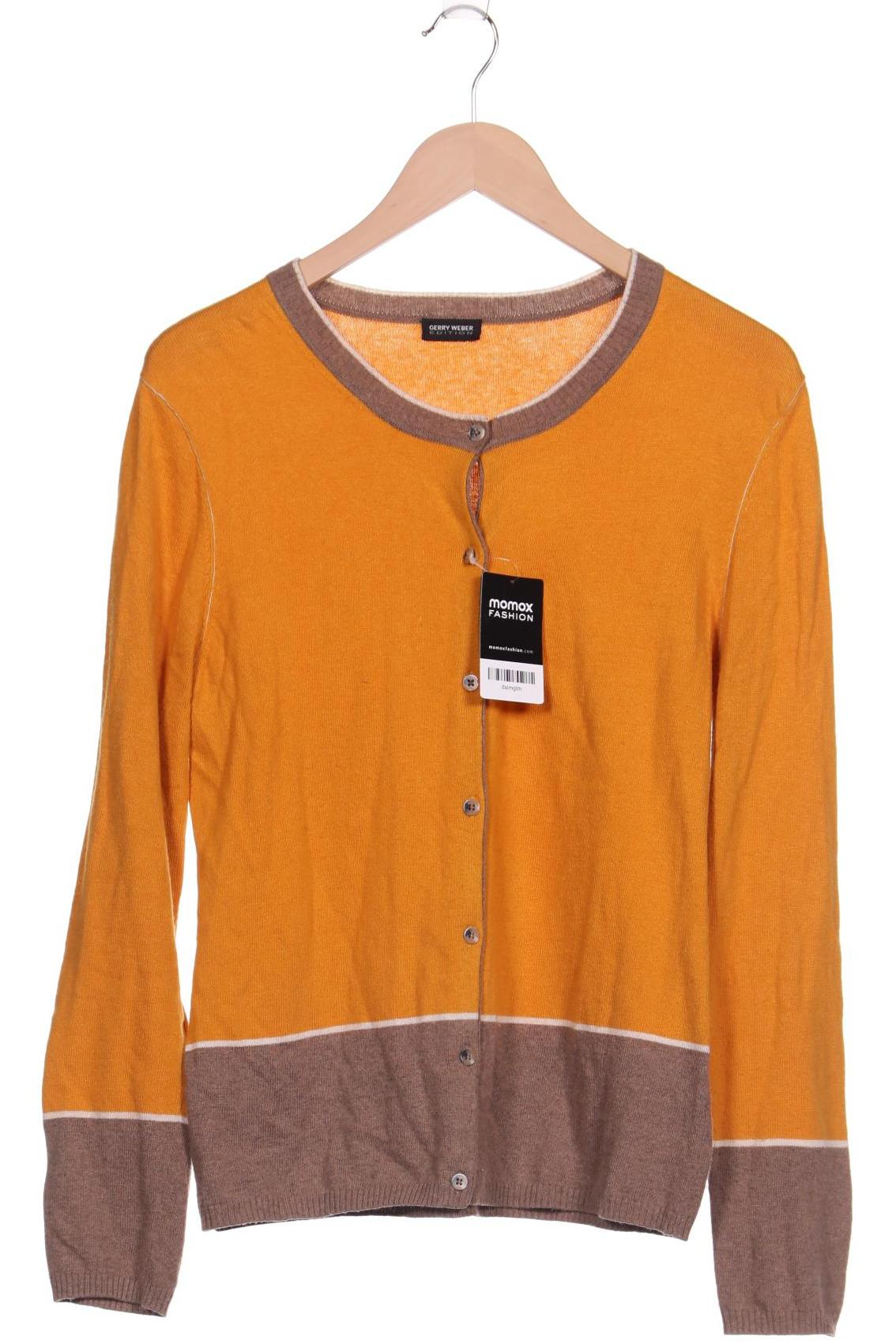 

Gerry Weber Damen Strickjacke, orange, Gr. 40