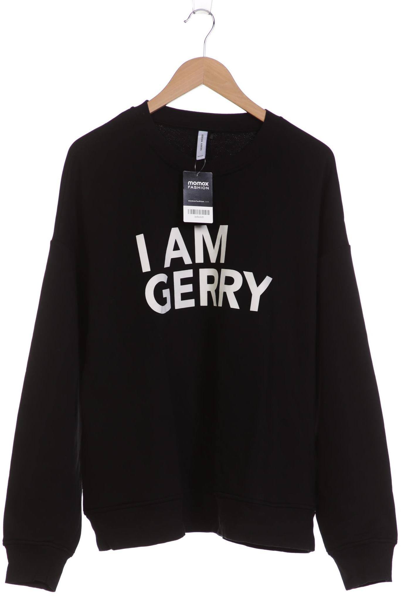 

Gerry Weber Damen Sweatshirt, schwarz, Gr. 46