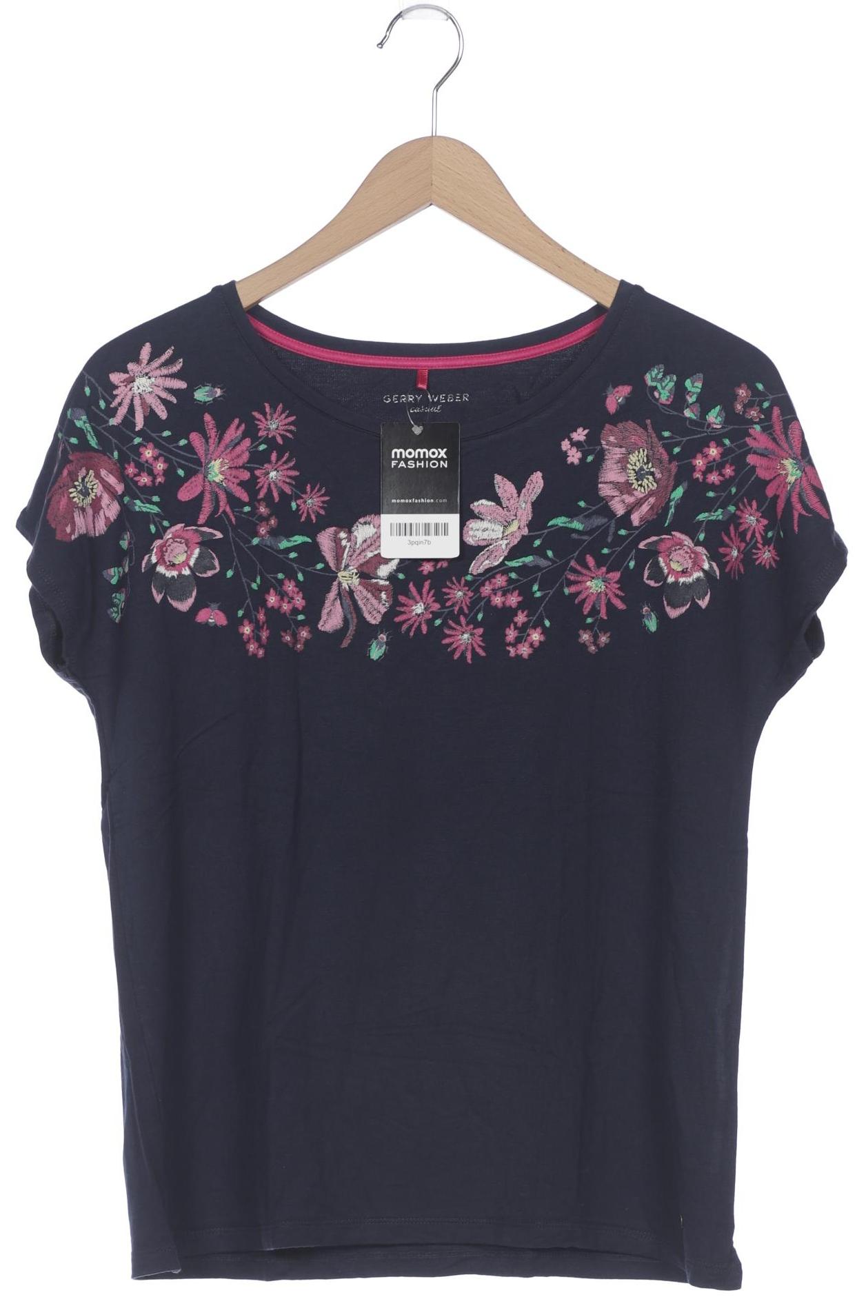 

Gerry Weber Damen T-Shirt, marineblau, Gr. 42