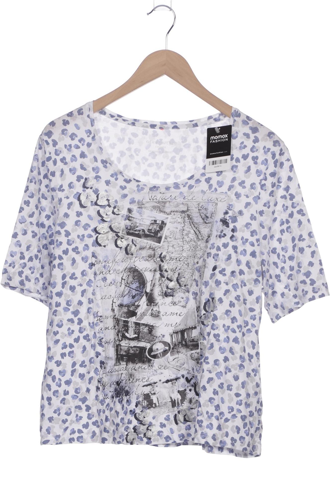 

Gerry Weber Damen T-Shirt, weiß, Gr. 48