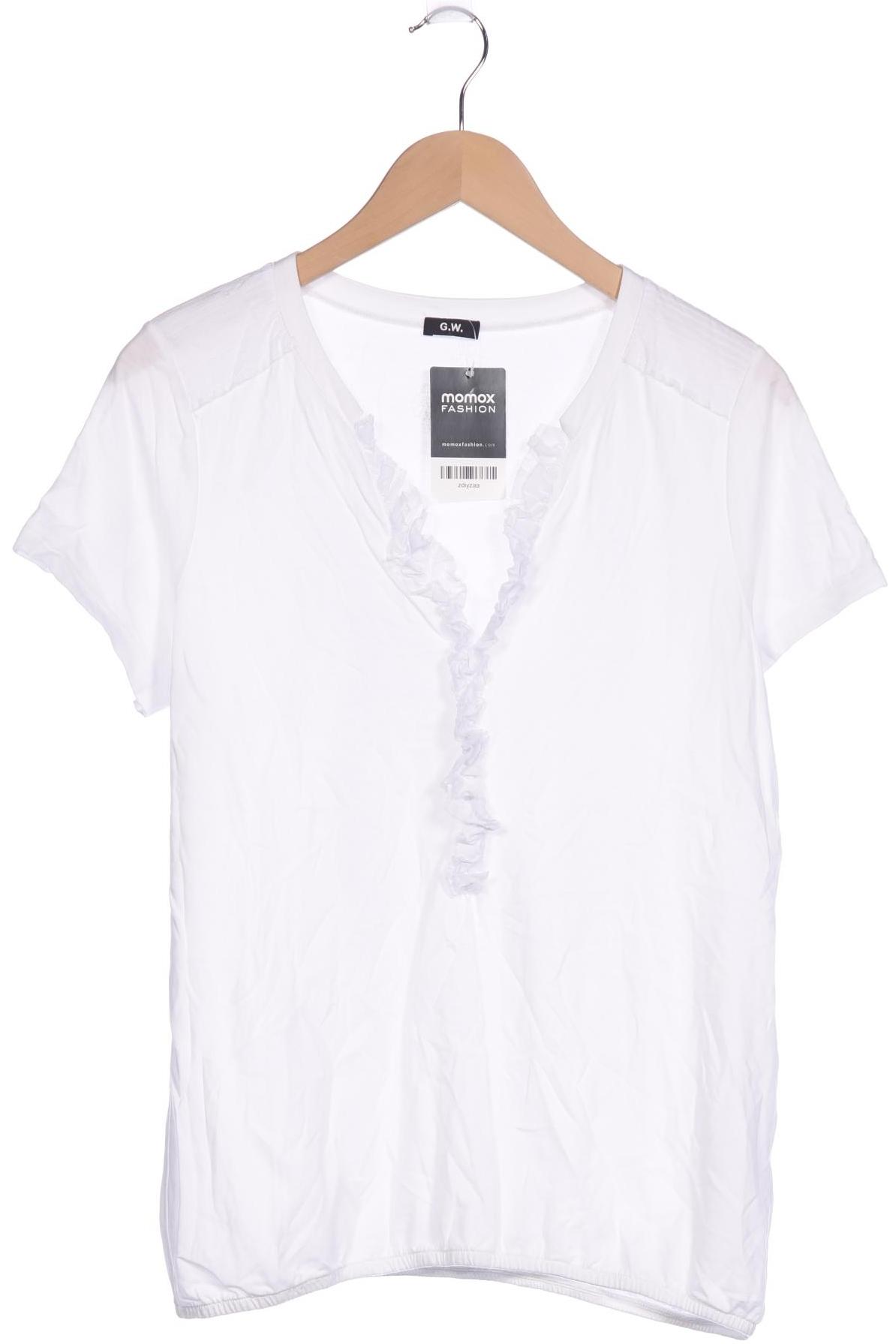 

Gerry Weber Damen T-Shirt, weiß, Gr. 42