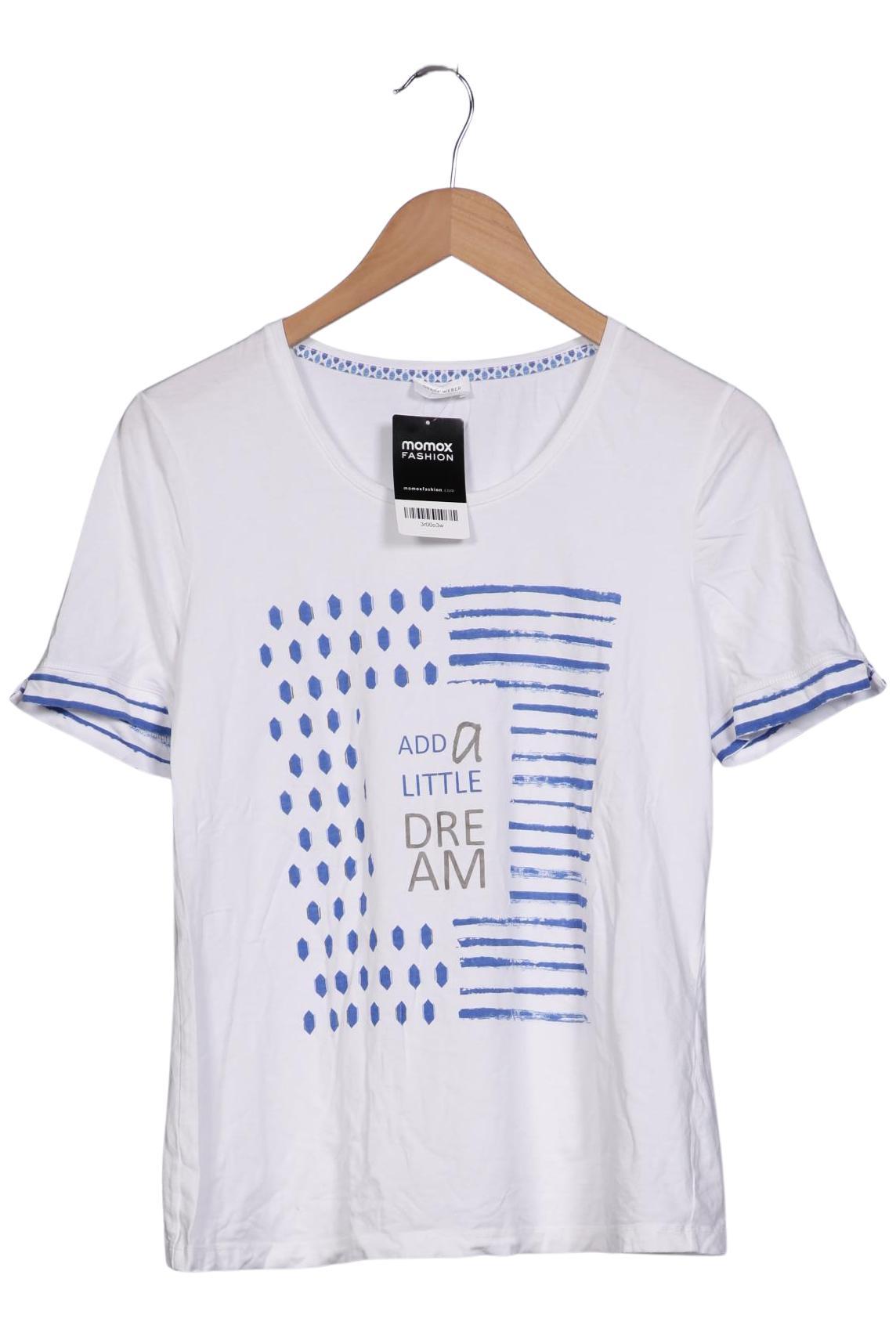 

Gerry Weber Damen T-Shirt, weiß, Gr. 40