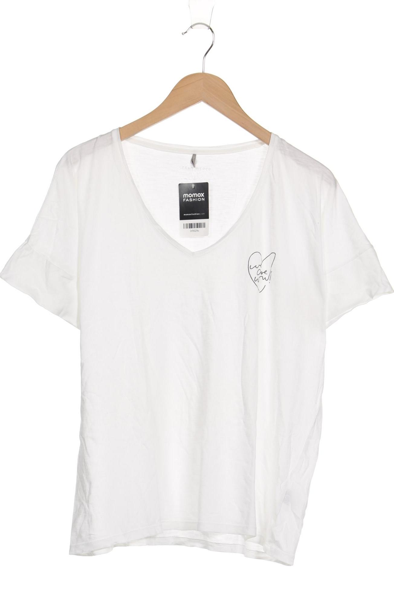 

Gerry Weber Damen T-Shirt, weiß, Gr. 44
