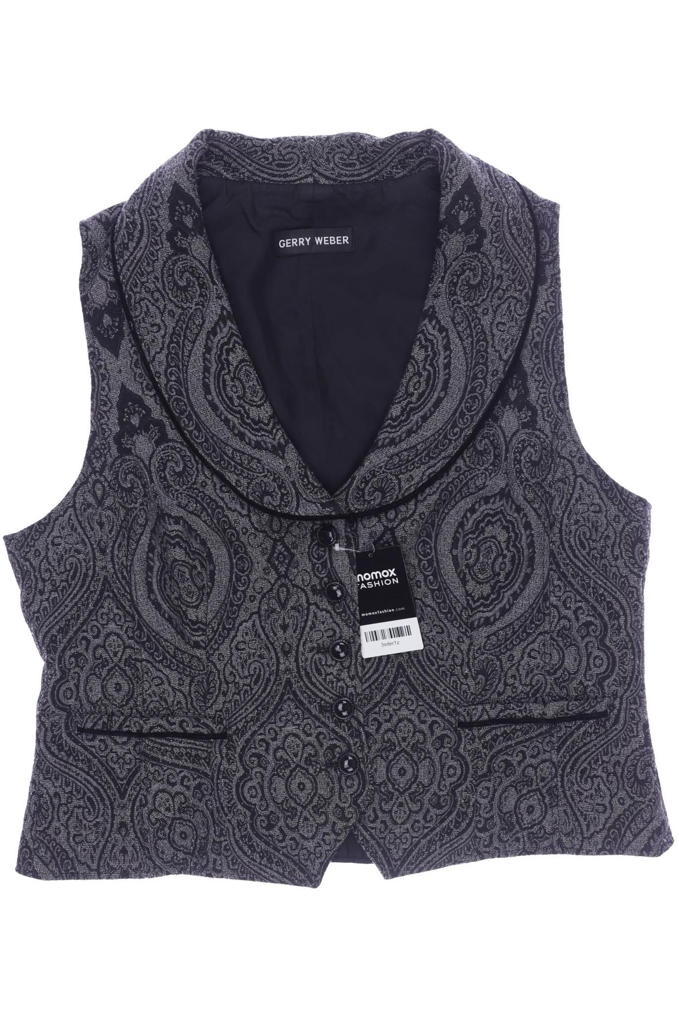 

Gerry Weber Damen Weste, schwarz, Gr. 42