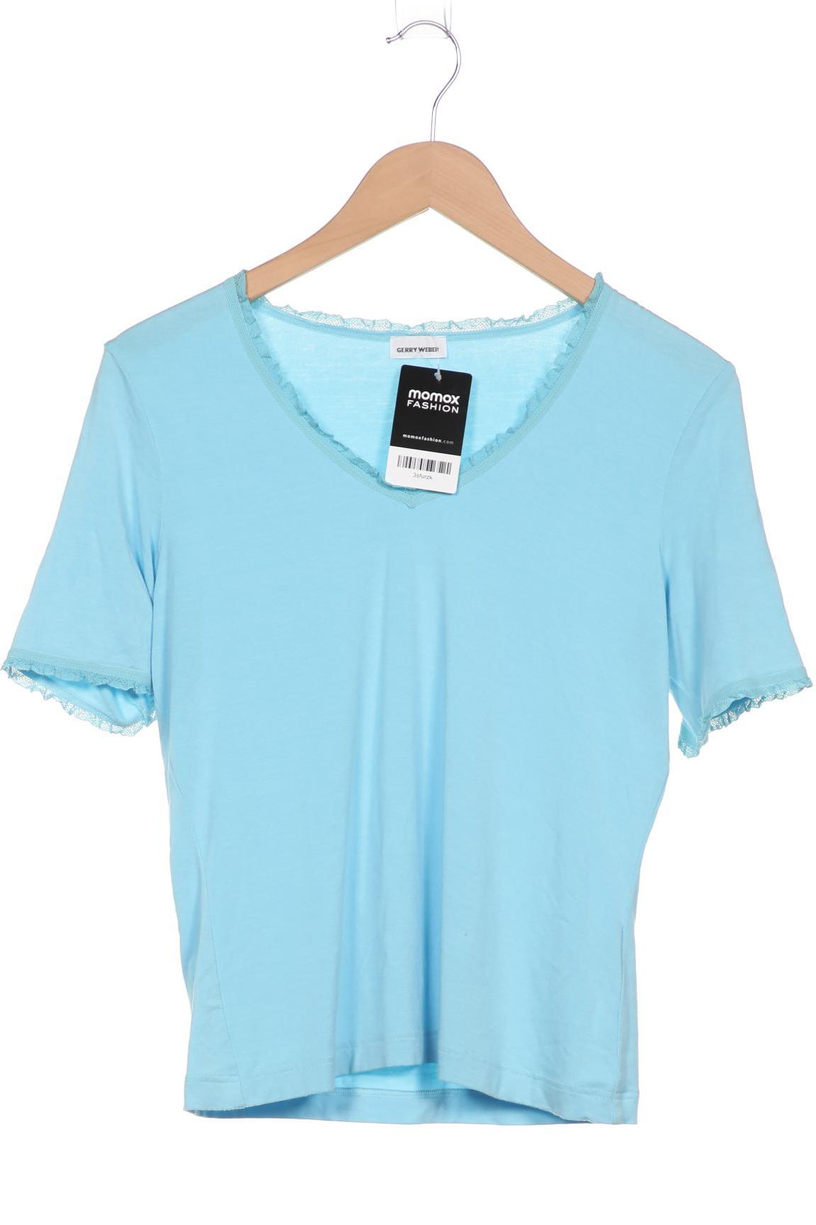 

Gerry Weber Damen T-Shirt, blau, Gr. 38
