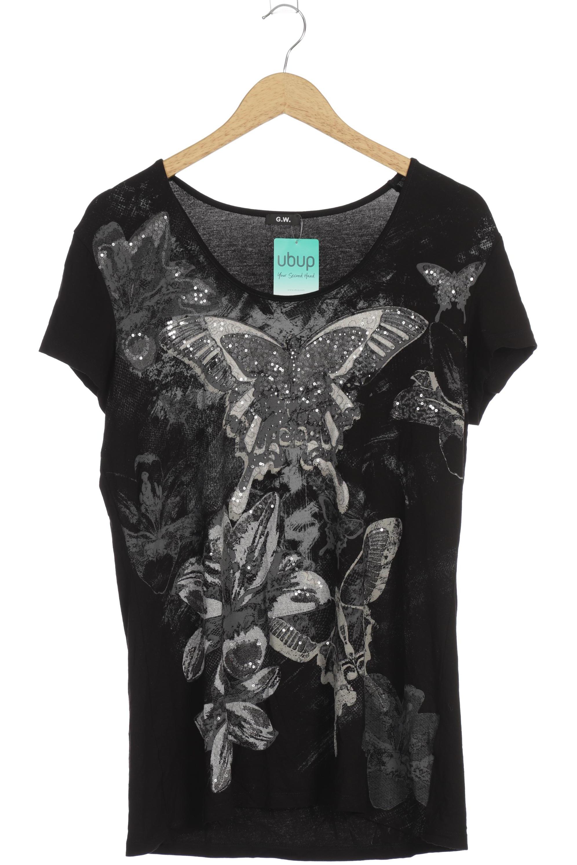 

Gerry Weber Damen T-Shirt, schwarz, Gr. 42