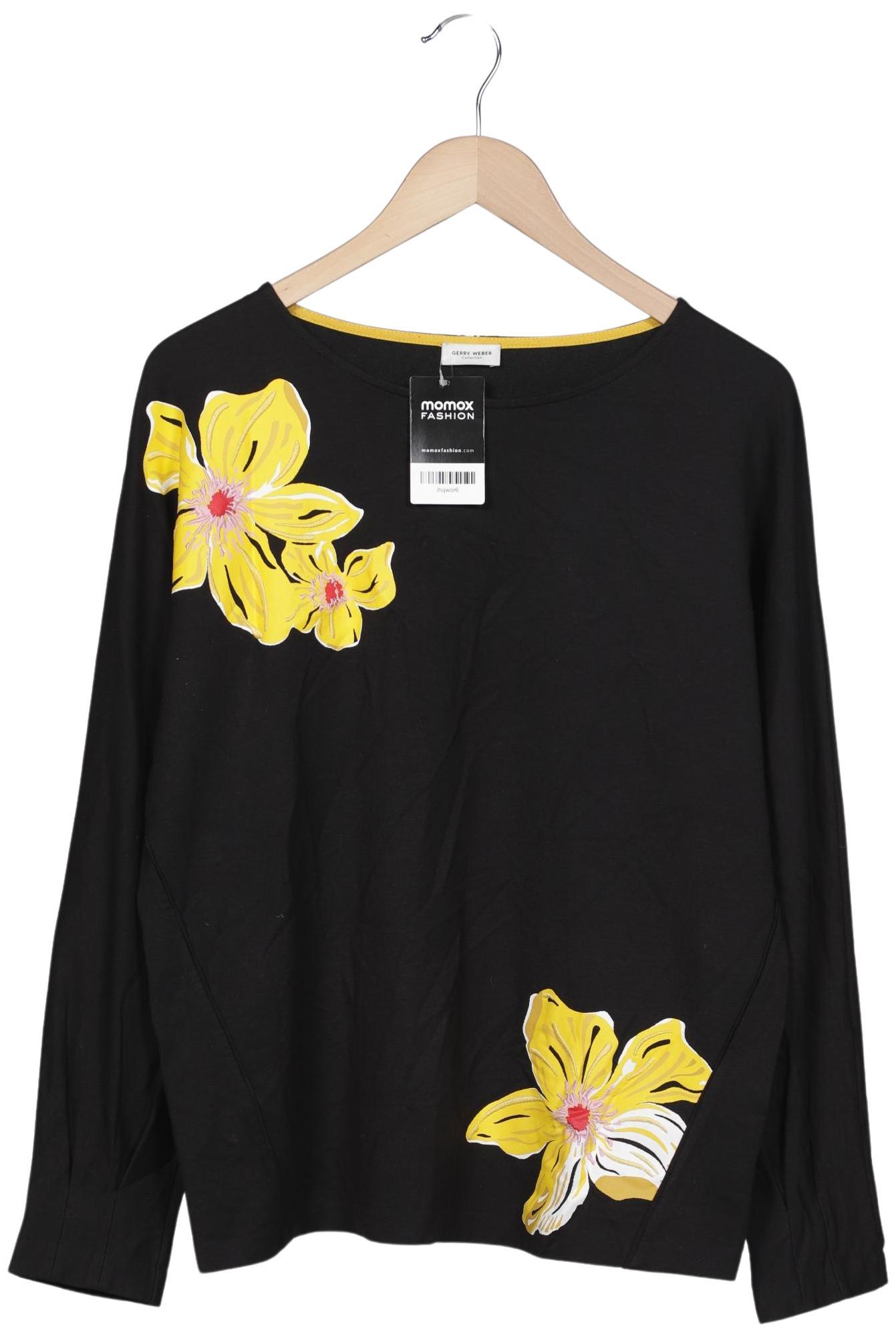 

Gerry Weber Damen Langarmshirt, schwarz, Gr. 42