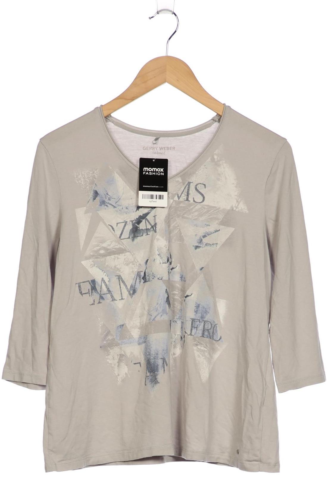 

Gerry Weber Damen Langarmshirt, grau, Gr. 46