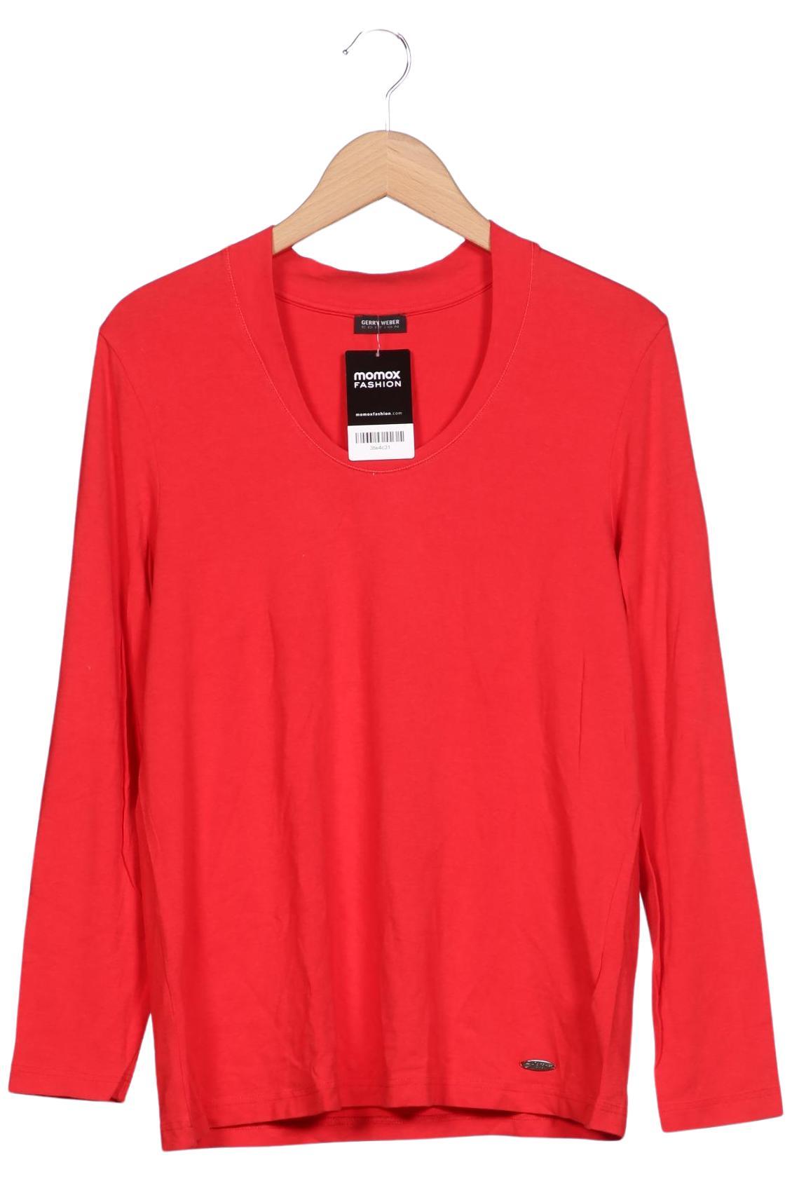 

Gerry Weber Damen Langarmshirt, rot, Gr. 44