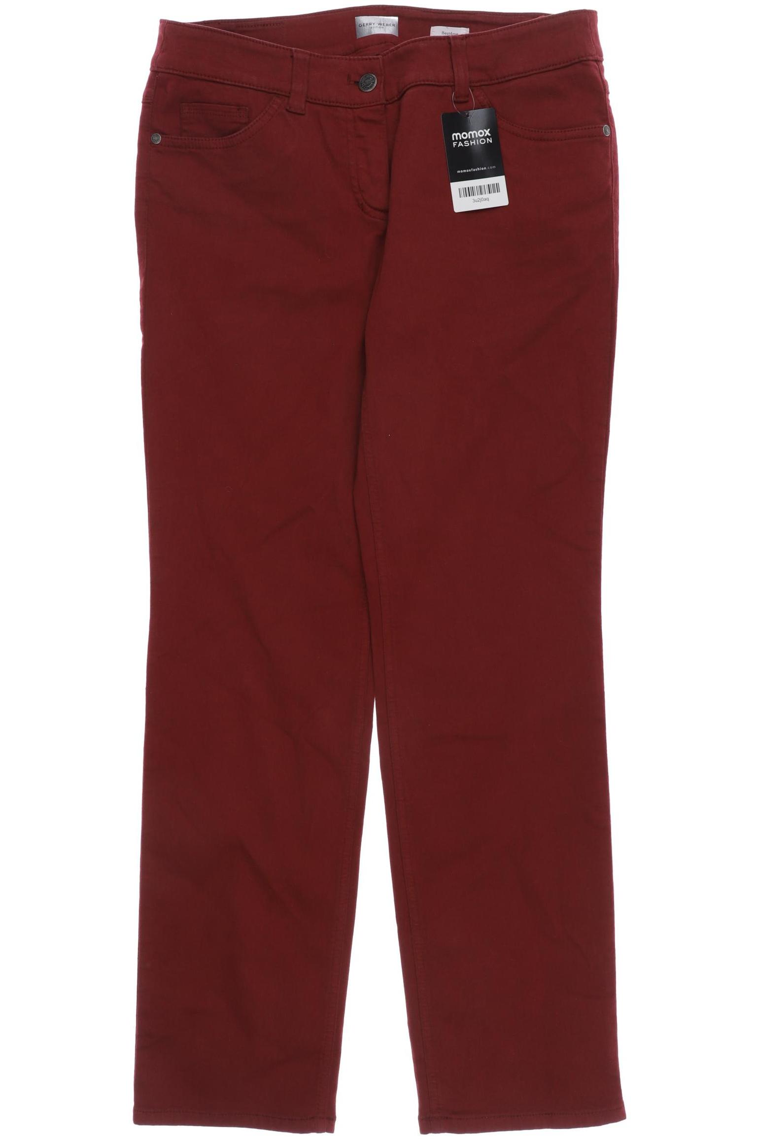 

Gerry Weber Damen Jeans, bordeaux, Gr. 42