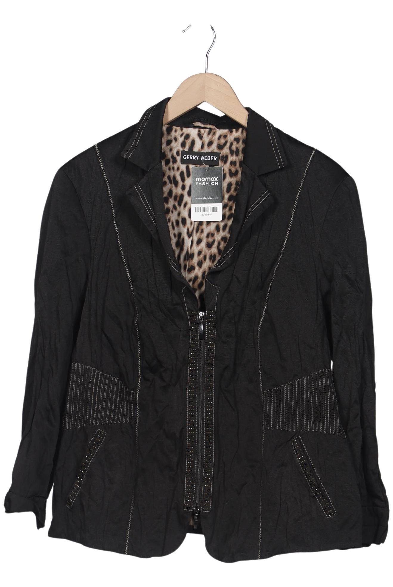 

Gerry Weber Damen Jacke, schwarz, Gr. 48