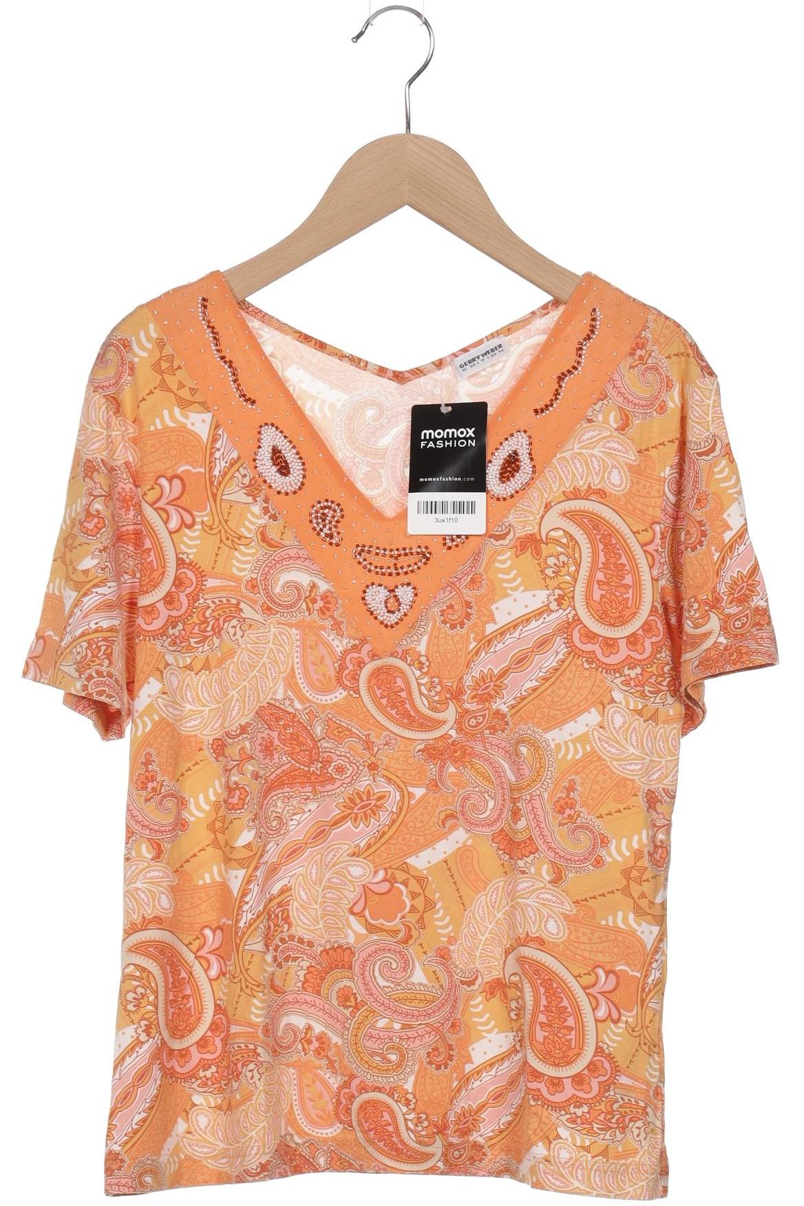 

Gerry Weber Damen T-Shirt, orange, Gr. 40