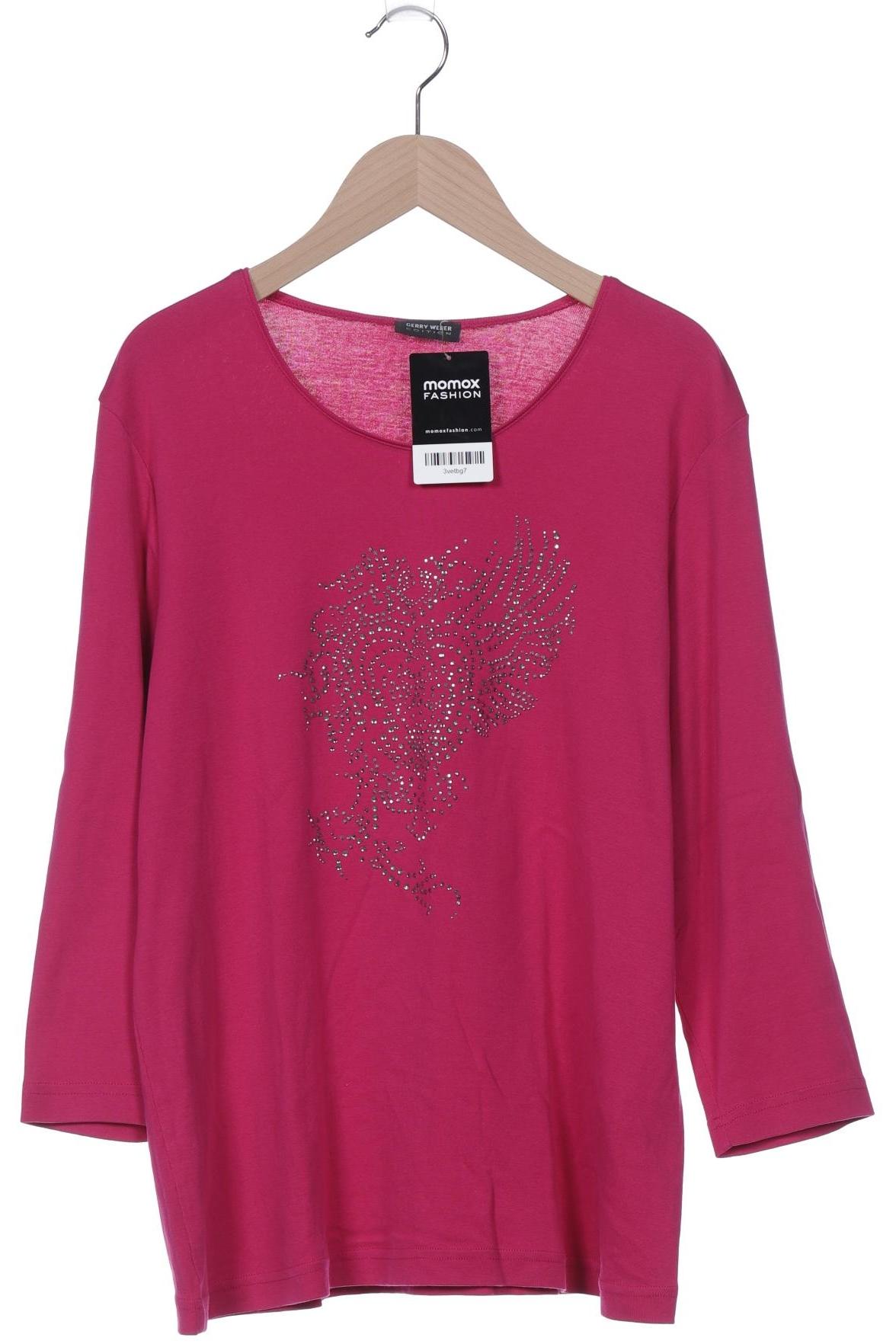 

Gerry Weber Damen Langarmshirt, pink, Gr. 44