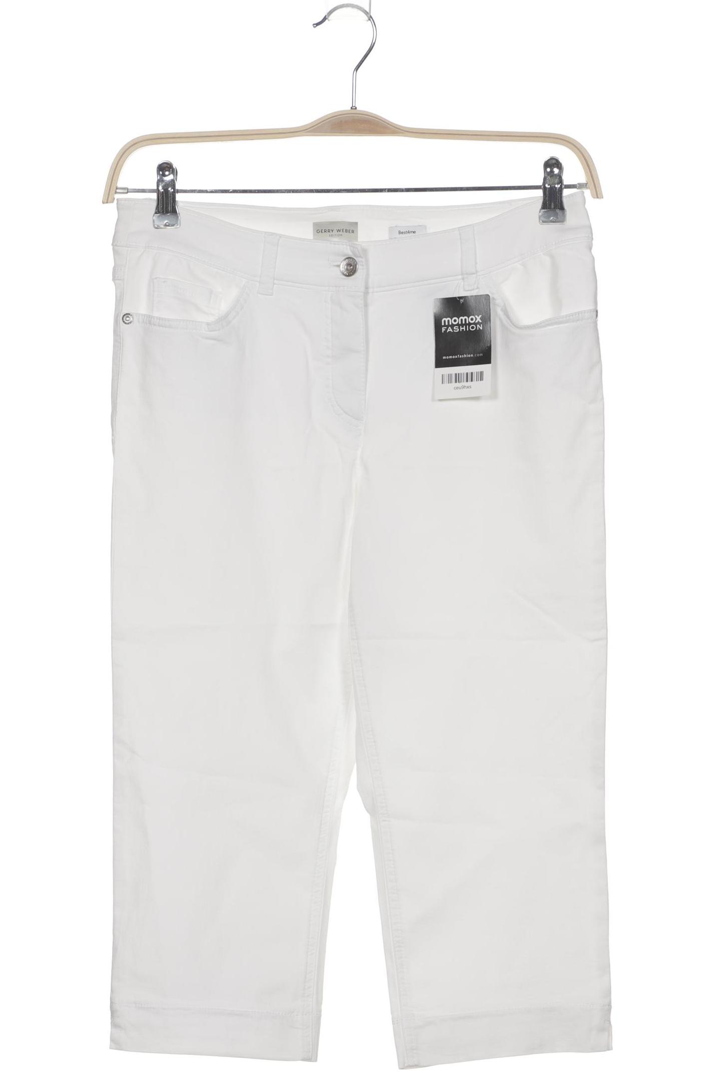 

Gerry Weber Damen Jeans, weiß, Gr. 40