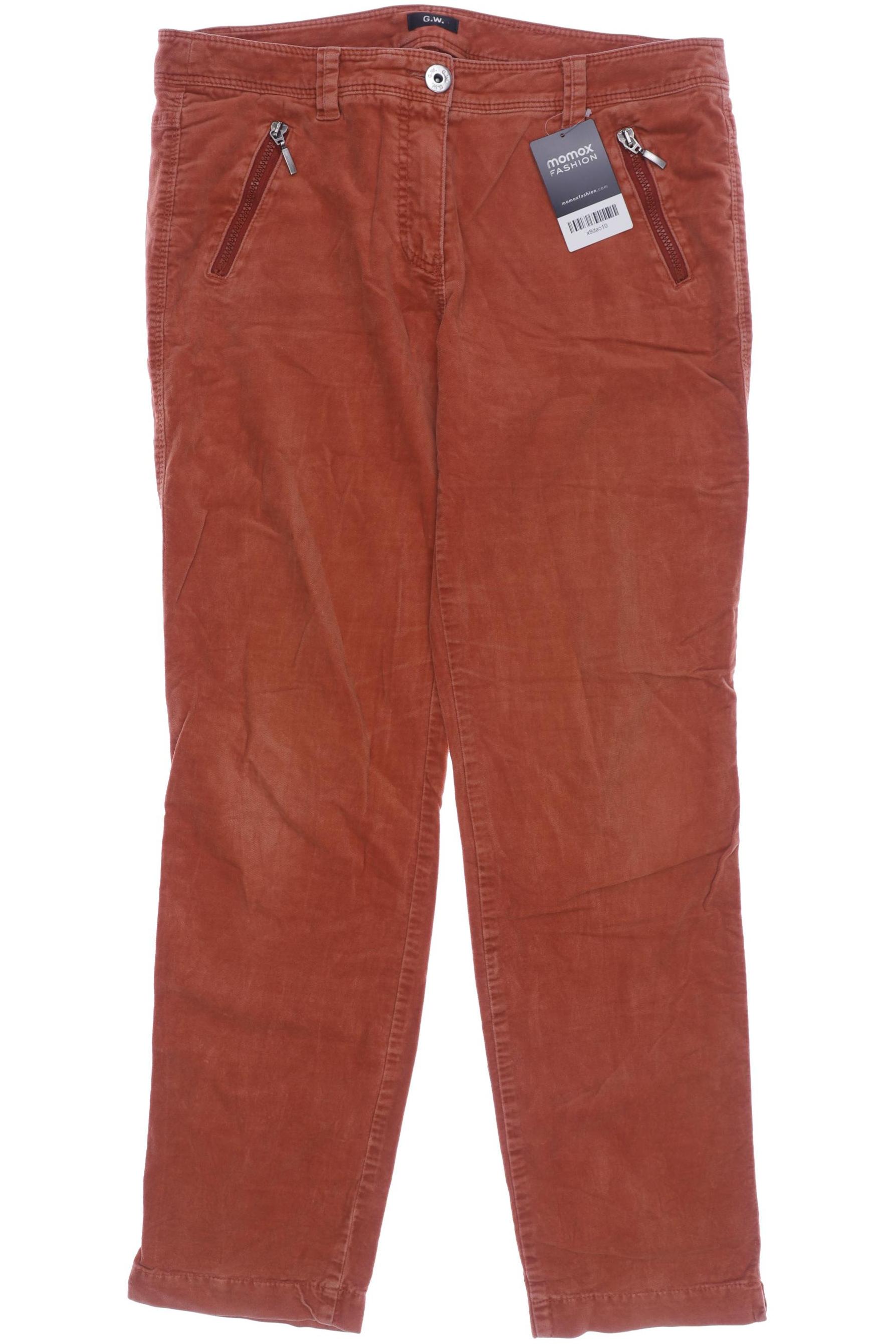 

Gerry Weber Damen Stoffhose, orange, Gr. 33