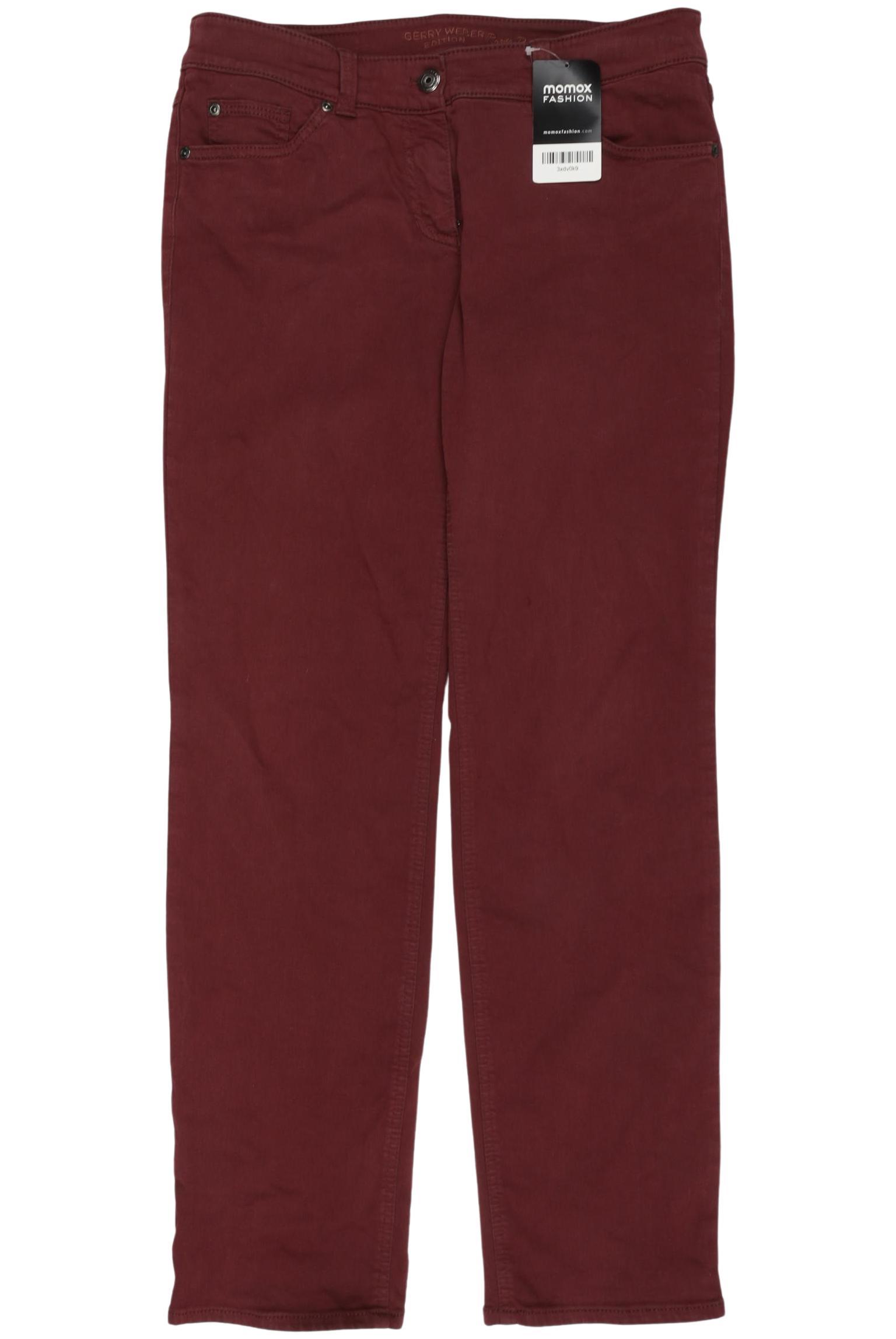 

Gerry Weber Damen Jeans, bordeaux, Gr. 31