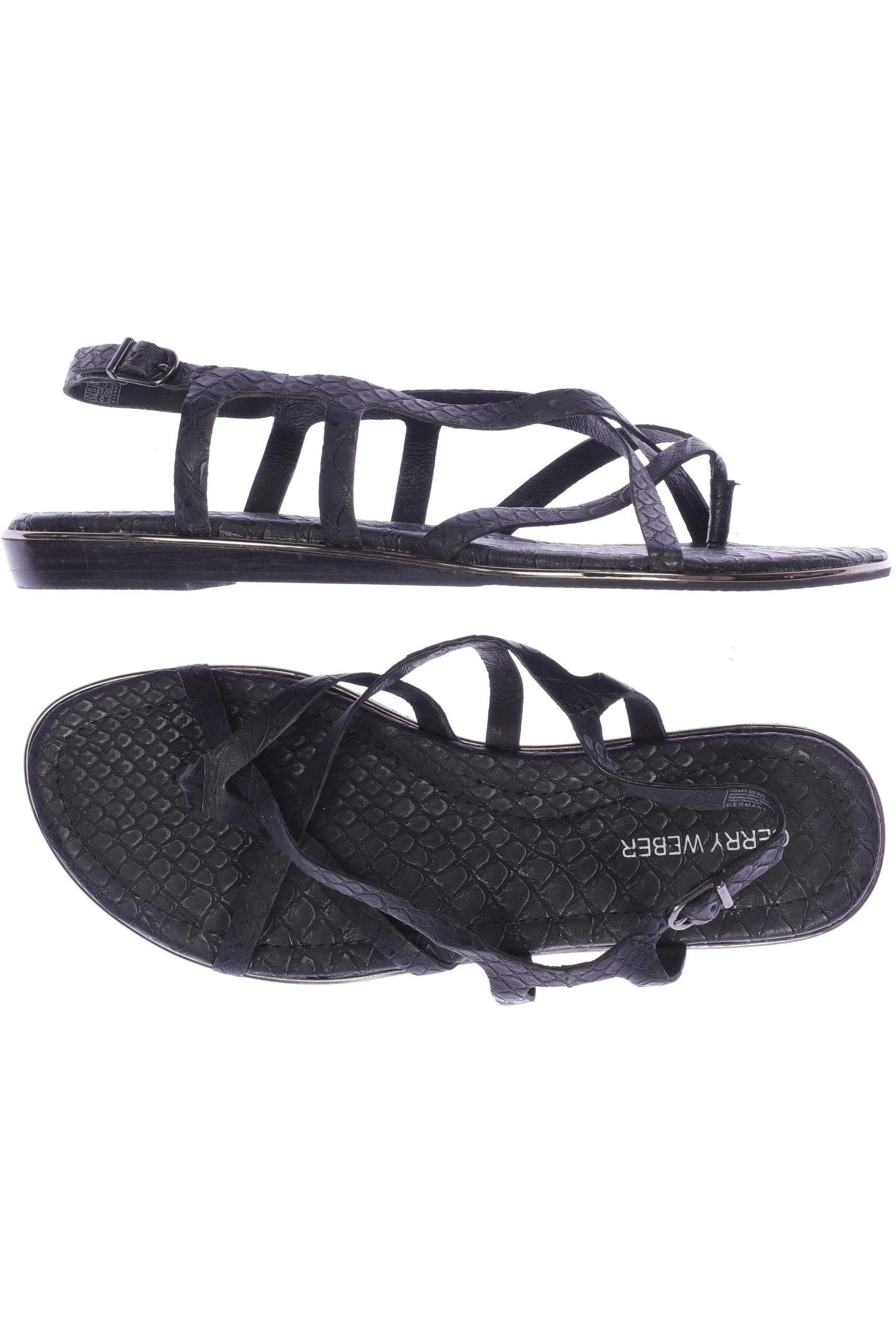 

Gerry Weber Damen Sandale, schwarz, Gr. 39