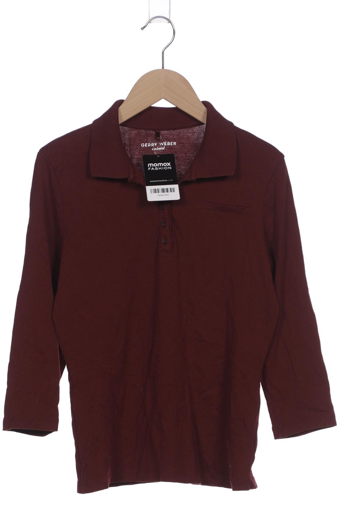 

Gerry Weber Damen Langarmshirt, bordeaux, Gr. 36