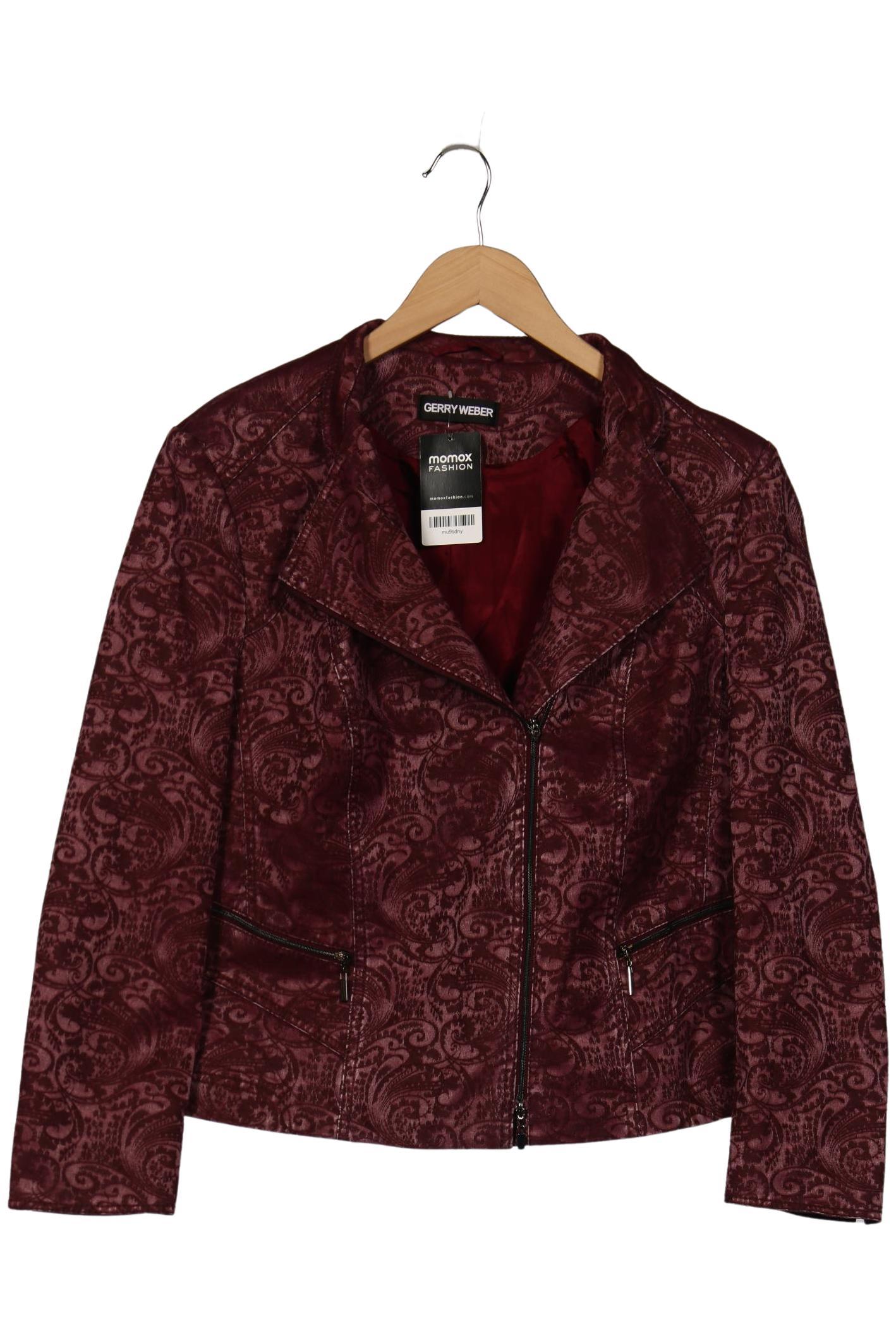

Gerry Weber Damen Jacke, bordeaux, Gr. 46