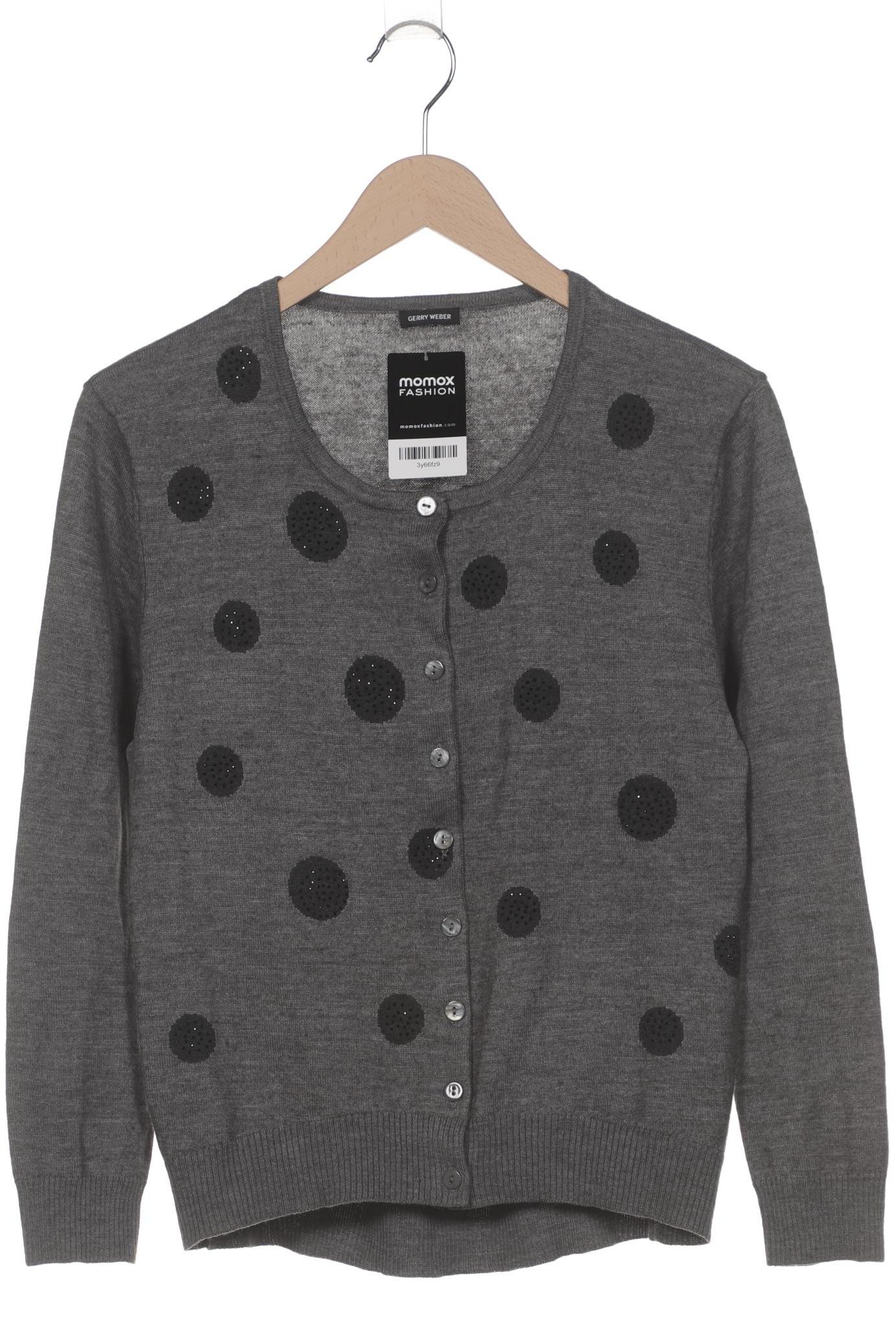

Gerry Weber Damen Strickjacke, grau, Gr. 38