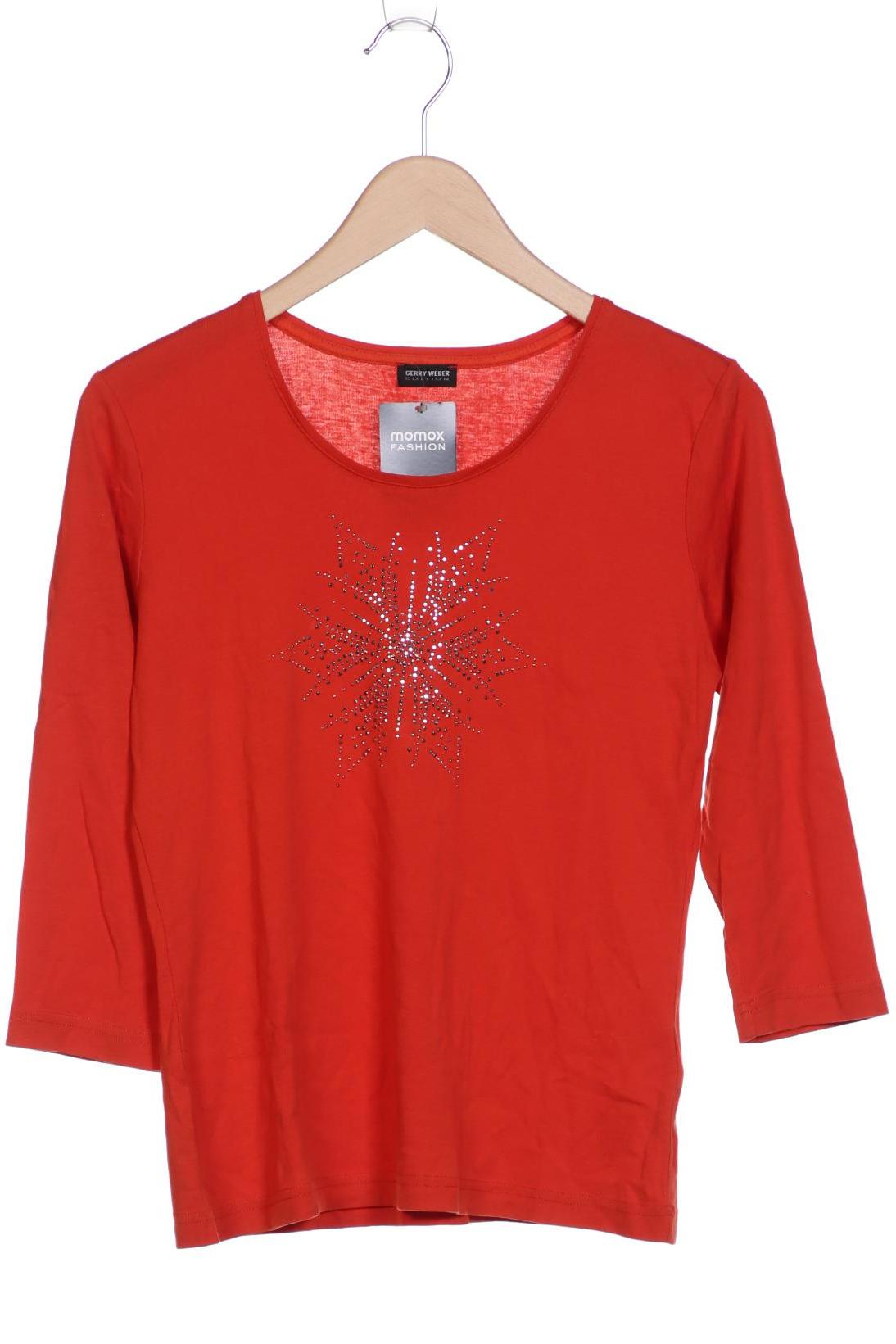 

Gerry Weber Damen Langarmshirt, orange, Gr. 38