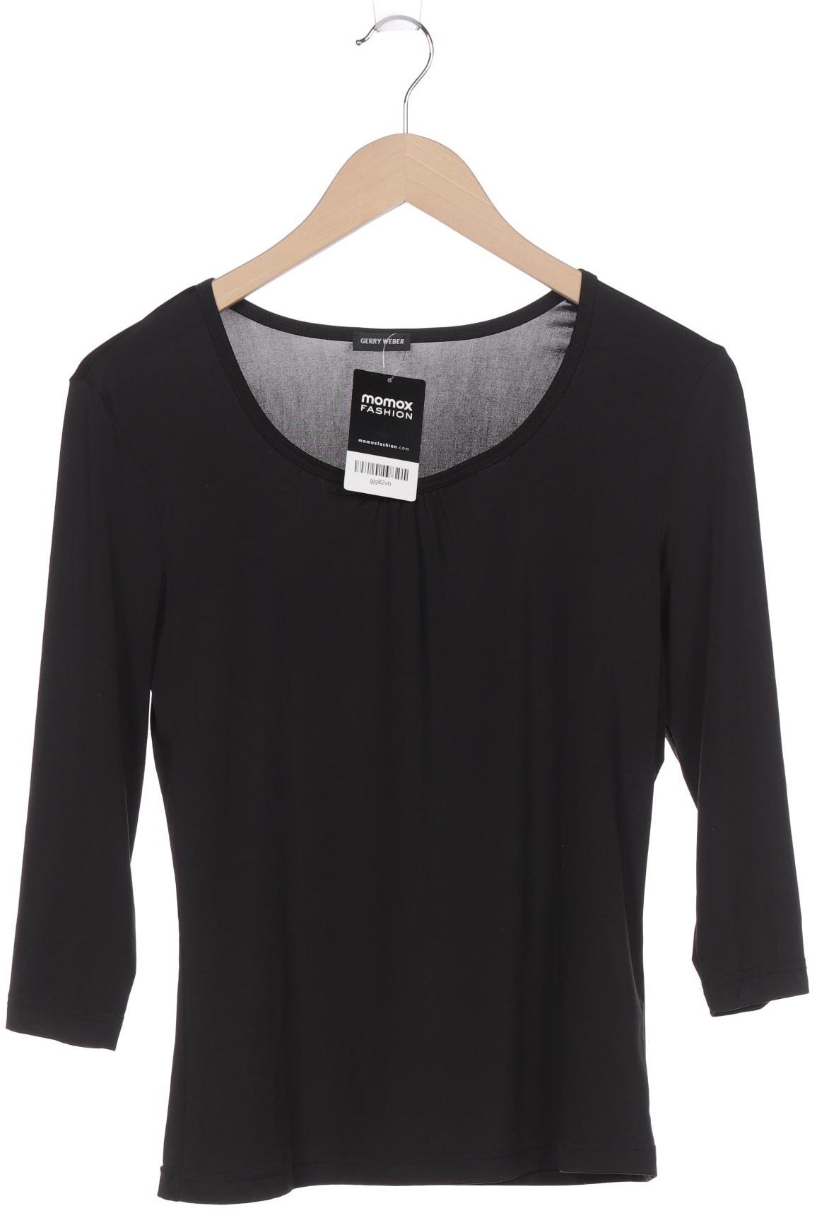 

Gerry Weber Damen Langarmshirt, schwarz, Gr. 38