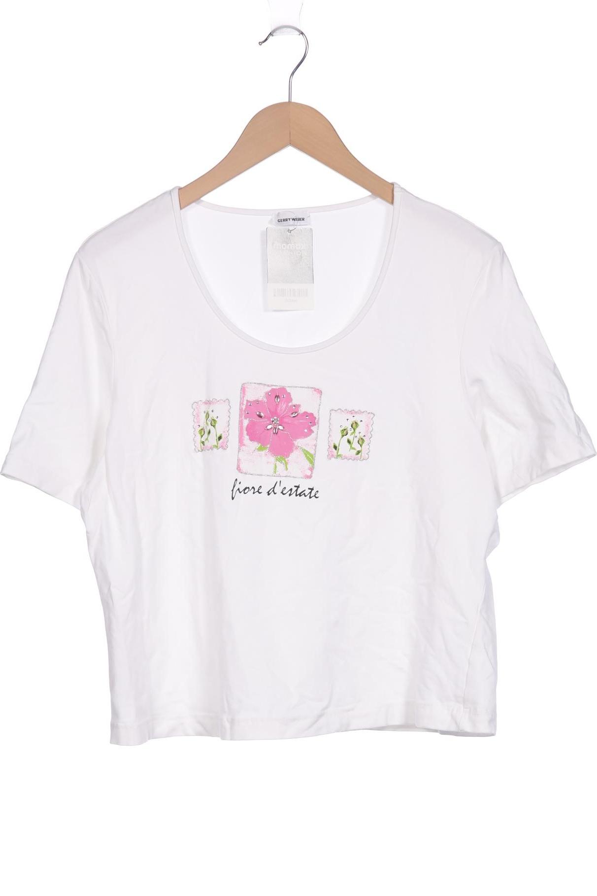 

Gerry Weber Damen T-Shirt, weiß, Gr. 46