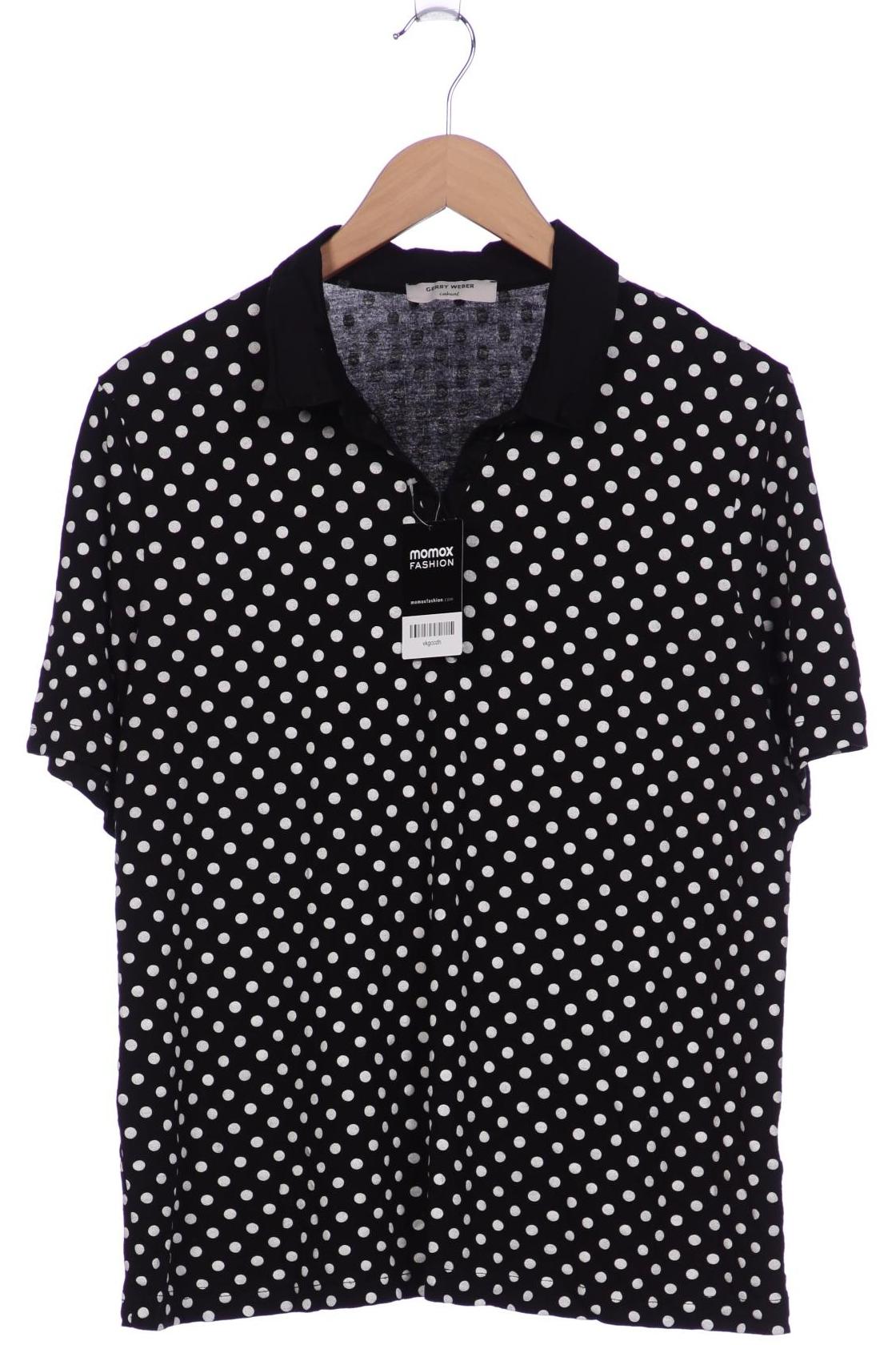 

Gerry Weber Damen Poloshirt, schwarz, Gr. 46