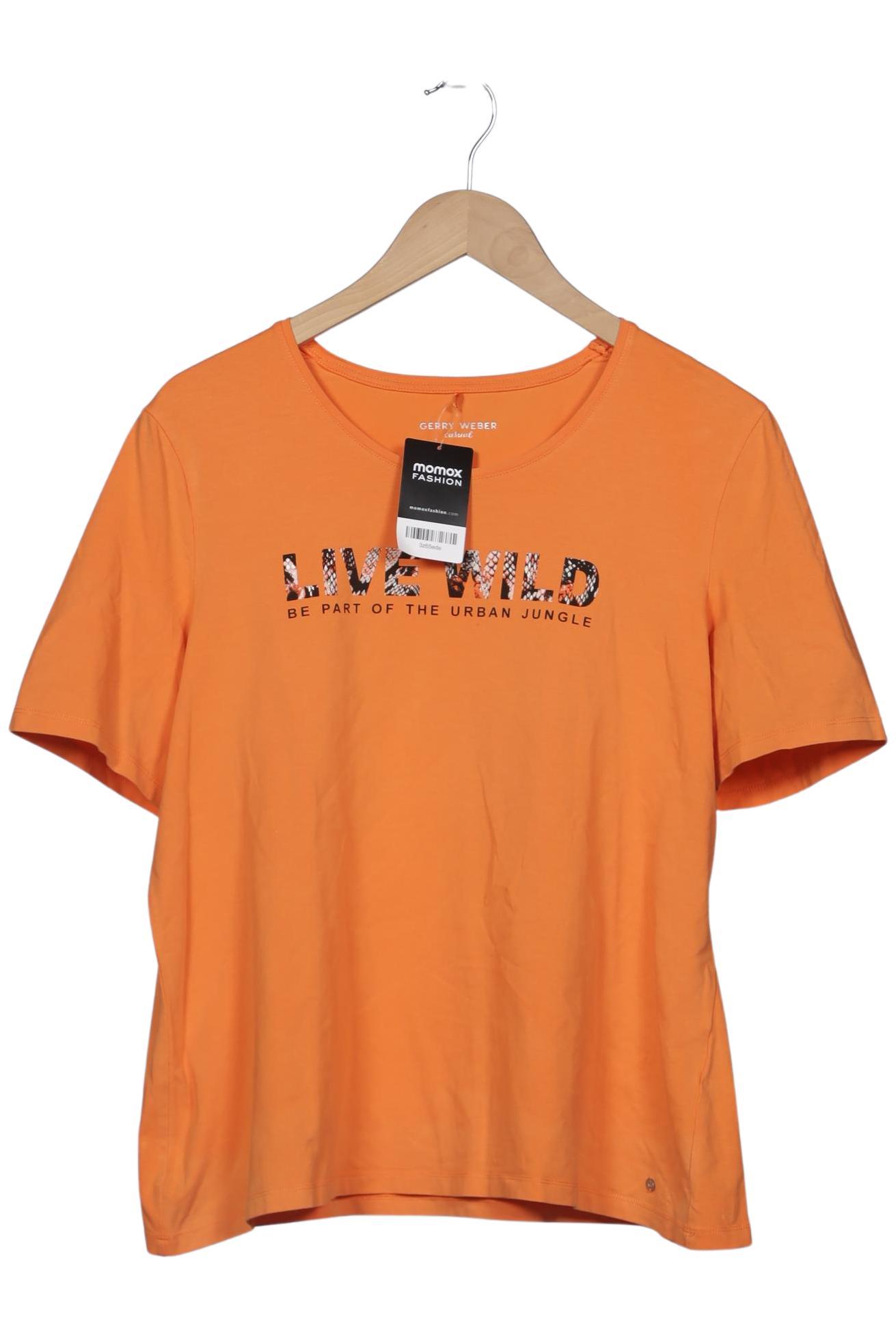 

Gerry Weber Damen T-Shirt, orange, Gr. 46