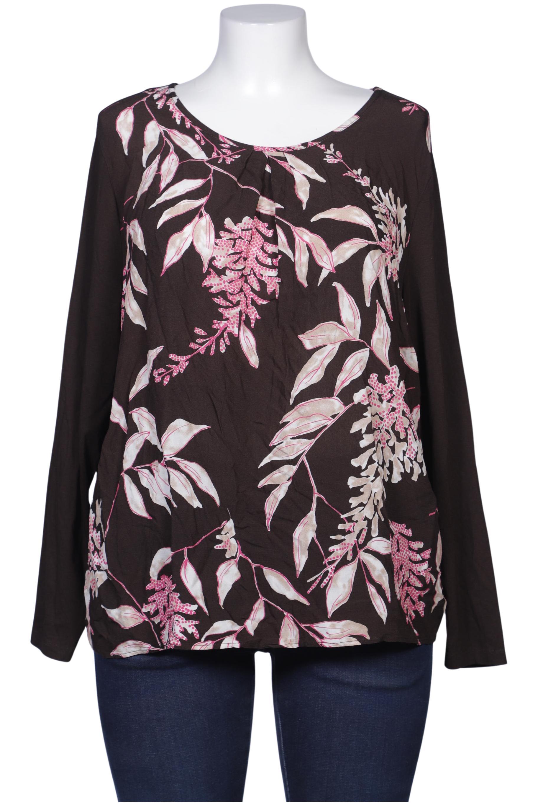 

Gerry Weber Damen Bluse, braun, Gr. 48