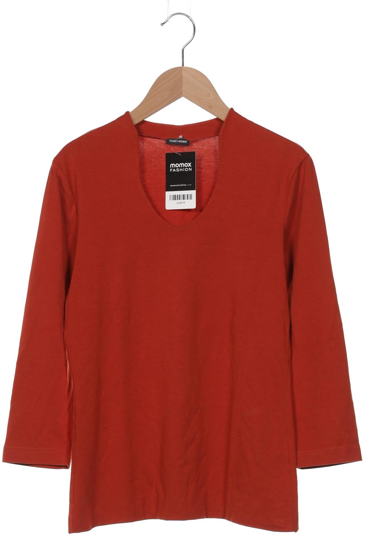 

Gerry Weber Damen Langarmshirt, orange, Gr. 38