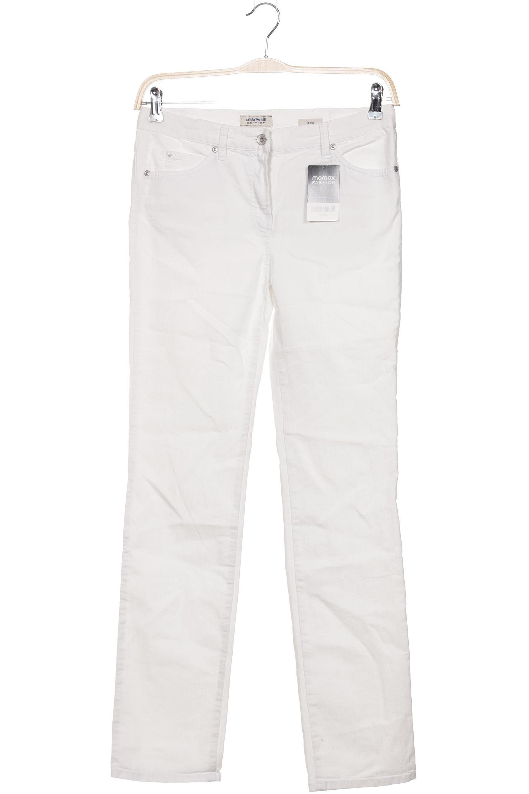 

Gerry Weber Damen Stoffhose, weiß, Gr. 30