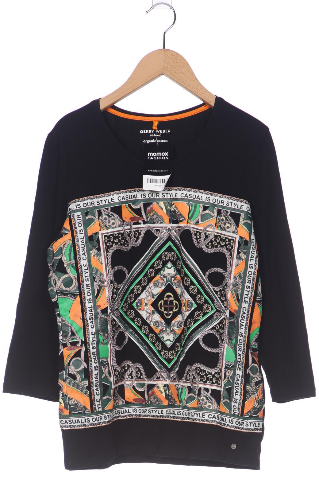 

Gerry Weber Damen Langarmshirt, schwarz, Gr. 38