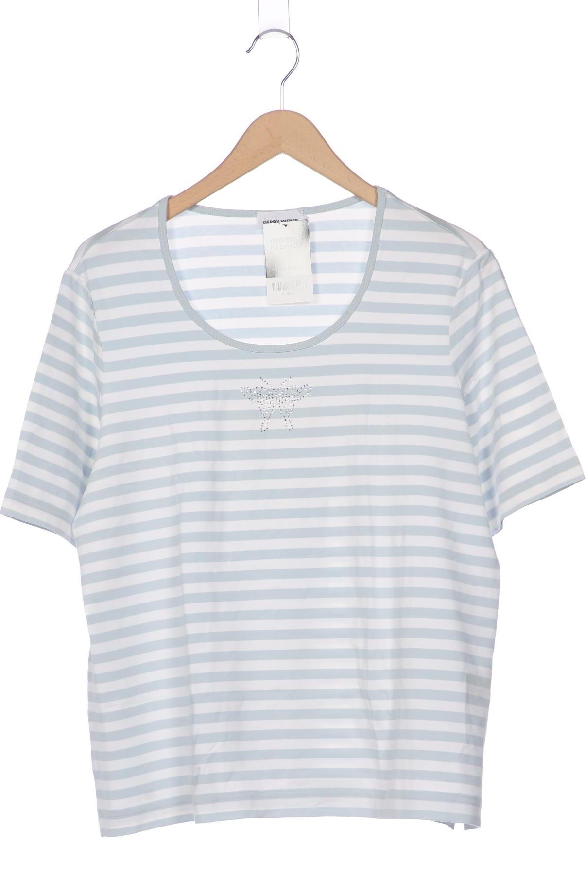 

Gerry Weber Damen T-Shirt, hellblau, Gr. 46