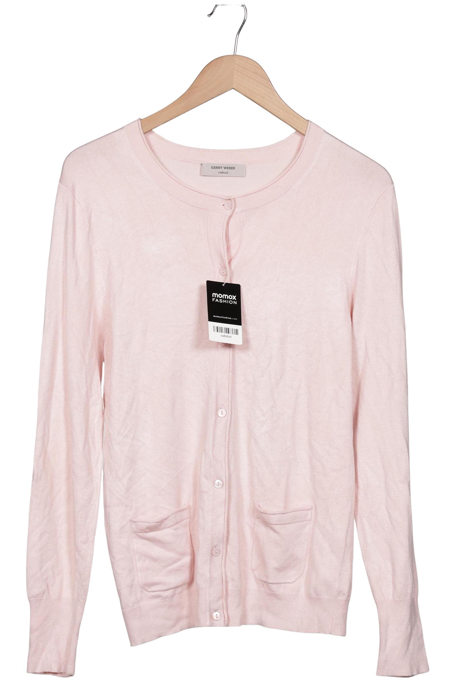 

Gerry Weber Damen Strickjacke, pink, Gr. 40