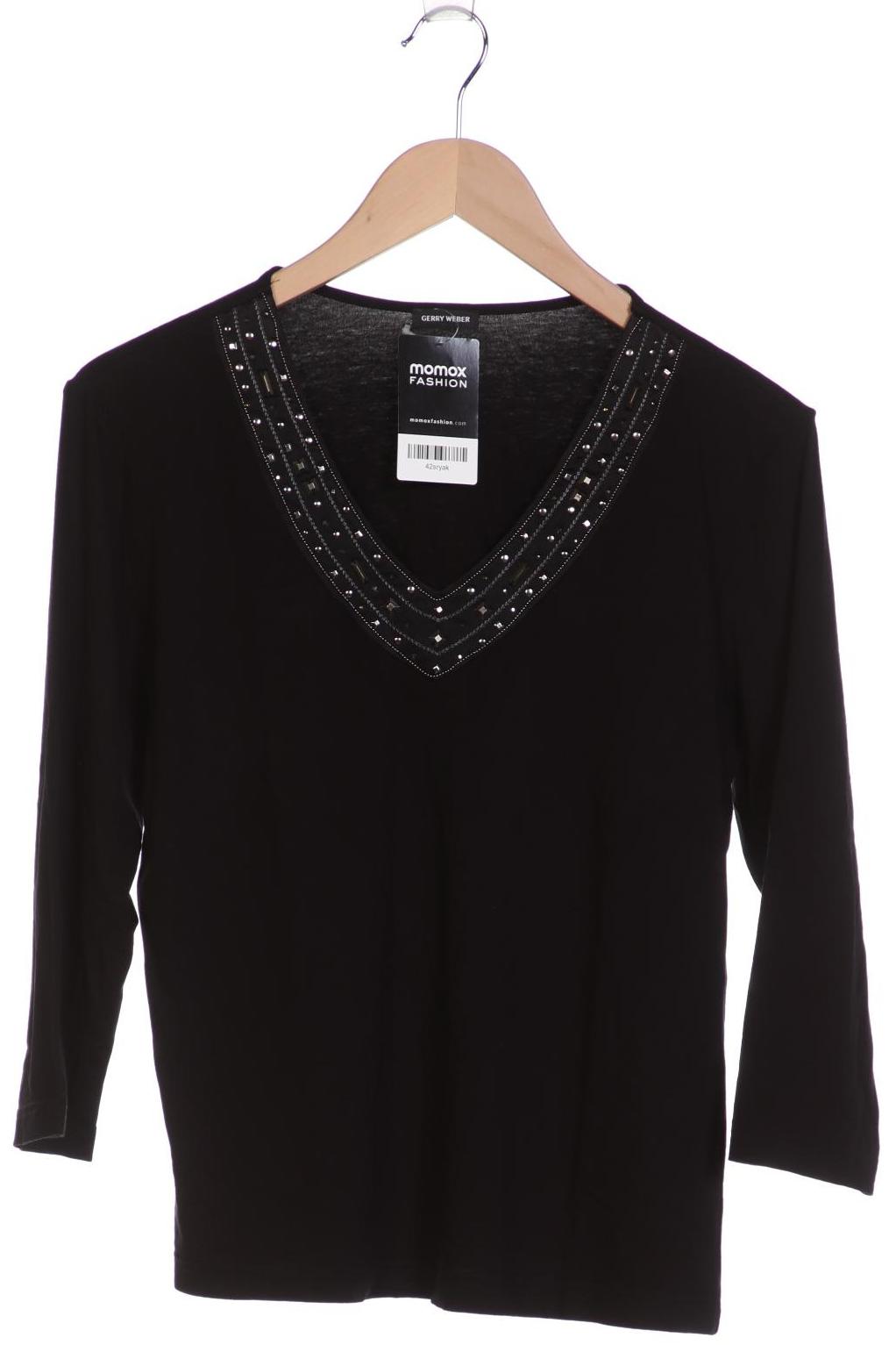 

Gerry Weber Damen Langarmshirt, schwarz, Gr. 38