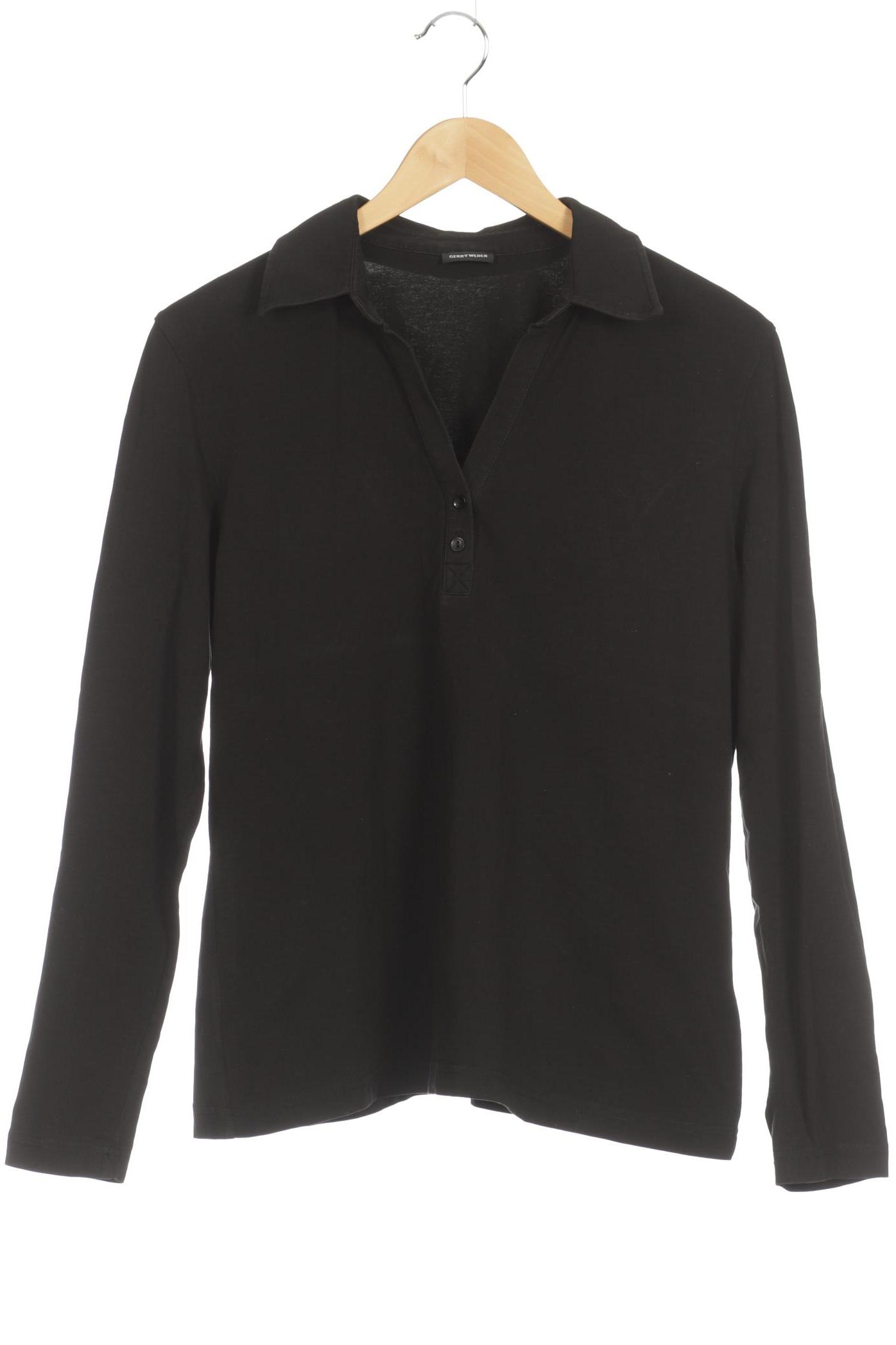 

Gerry Weber Damen Poloshirt, schwarz, Gr. 42