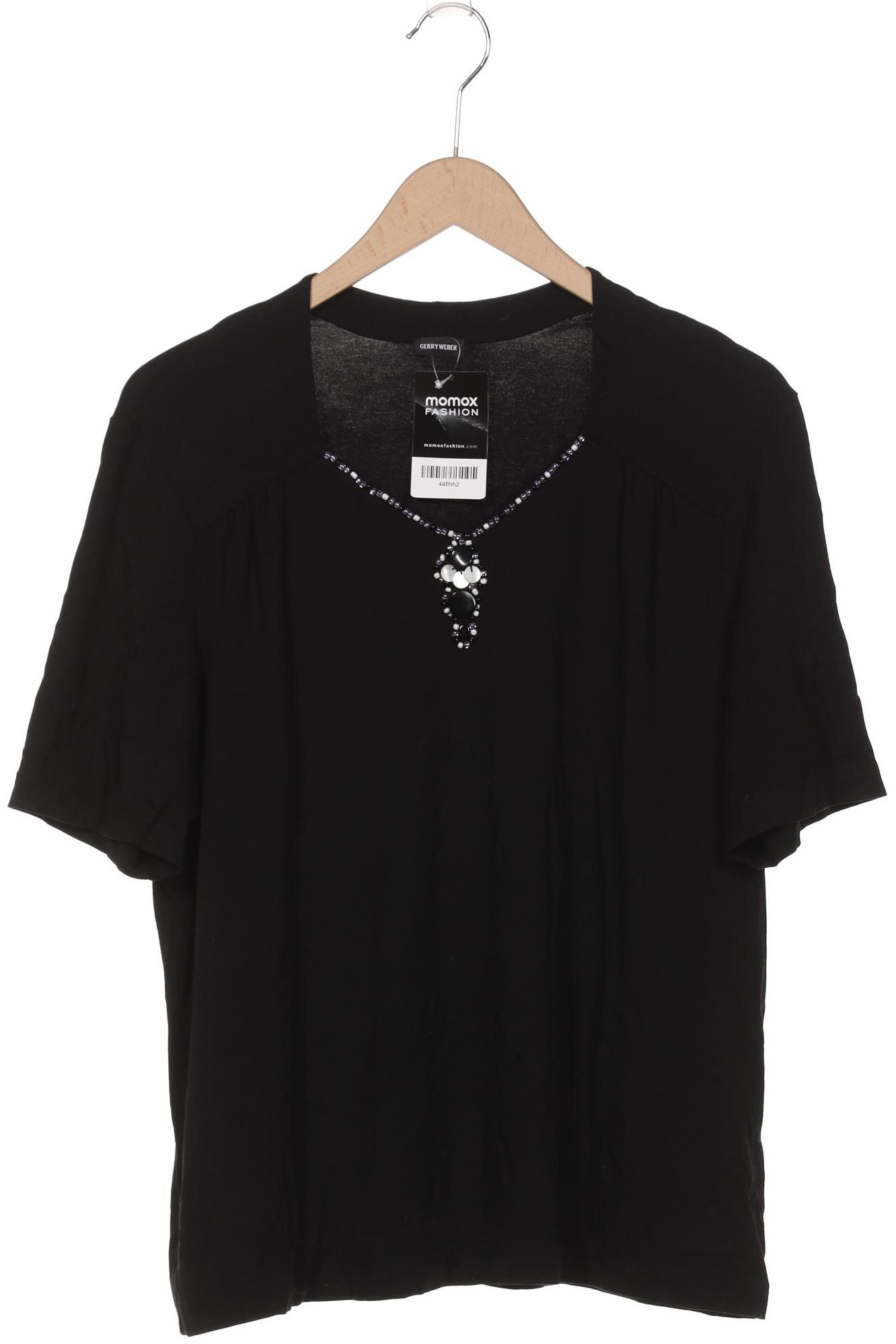 

Gerry Weber Damen T-Shirt, schwarz, Gr. 48