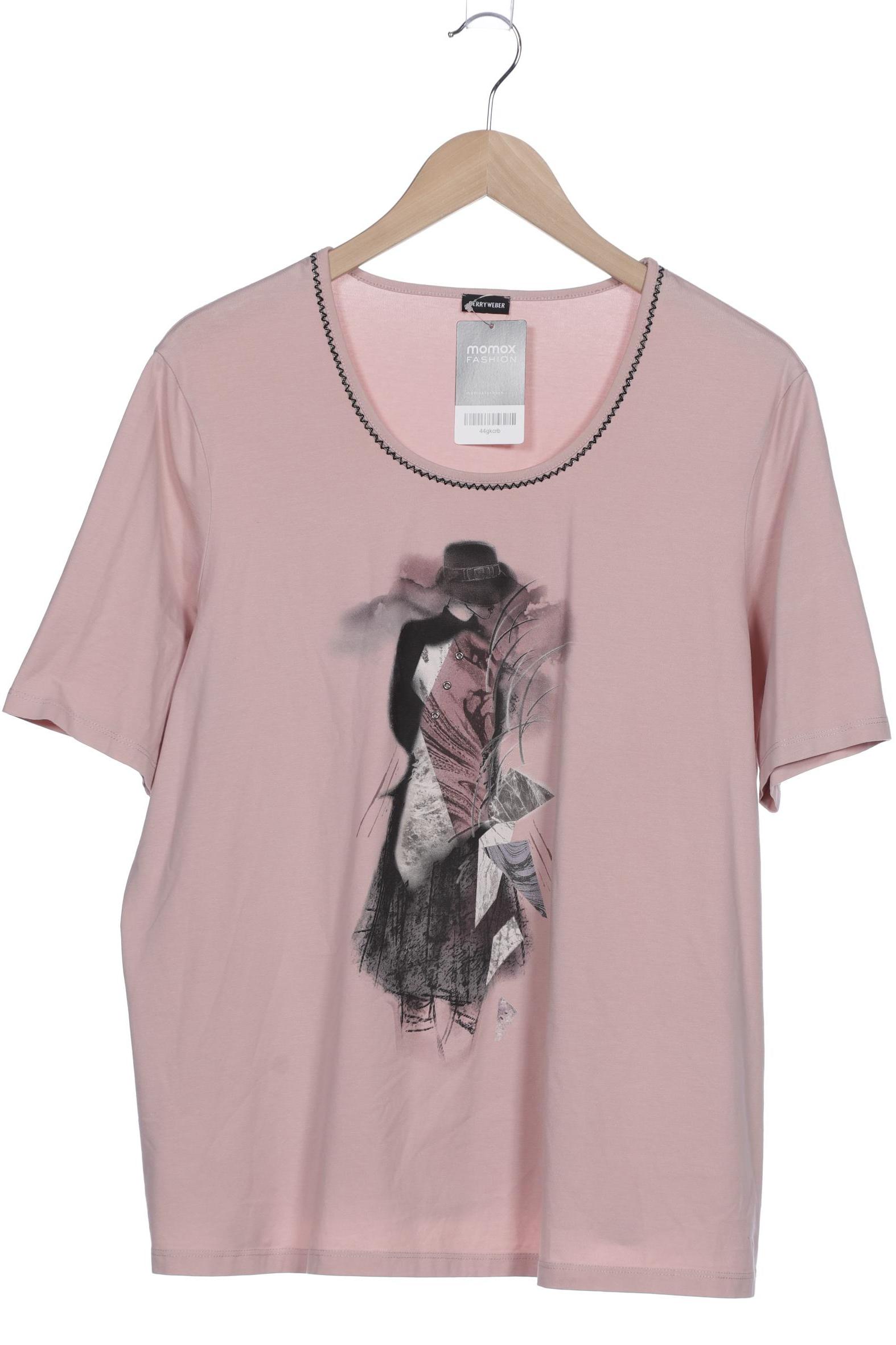 

Gerry Weber Damen T-Shirt, pink, Gr. 48