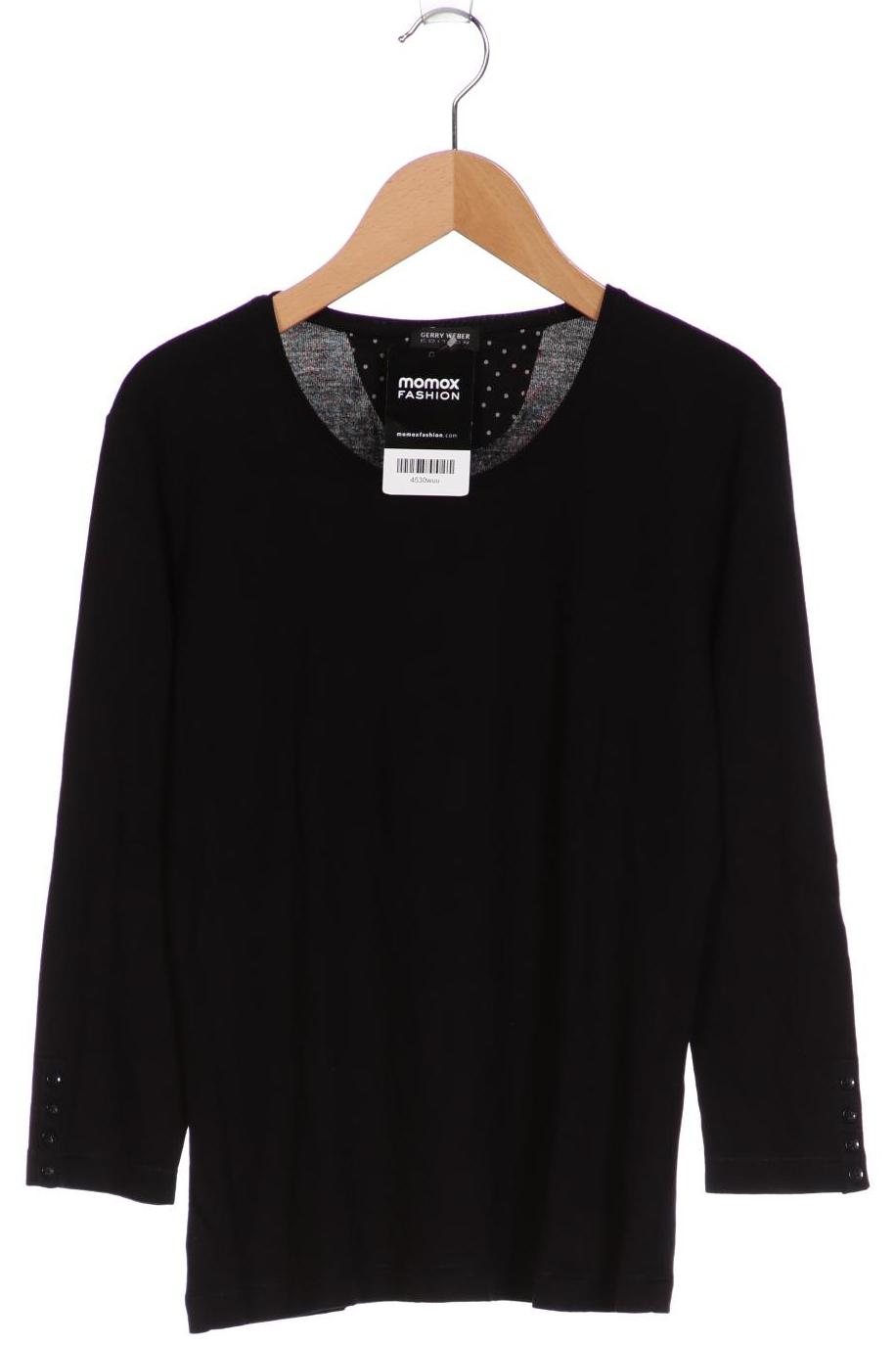 

Gerry Weber Damen Langarmshirt, schwarz, Gr. 36