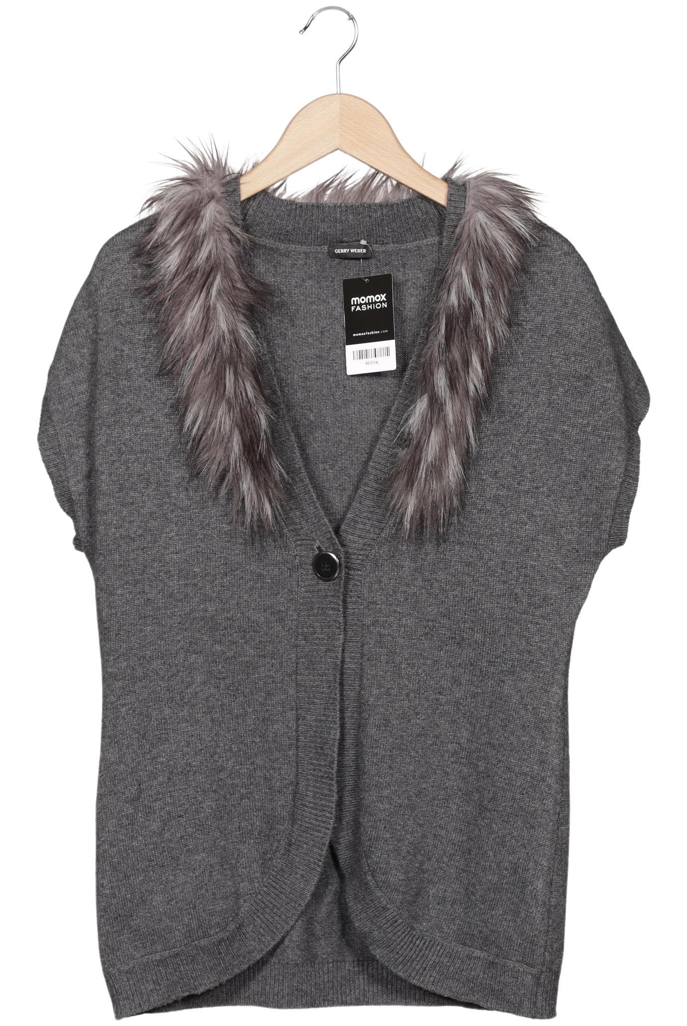 

Gerry Weber Damen Strickjacke, grau, Gr. 38