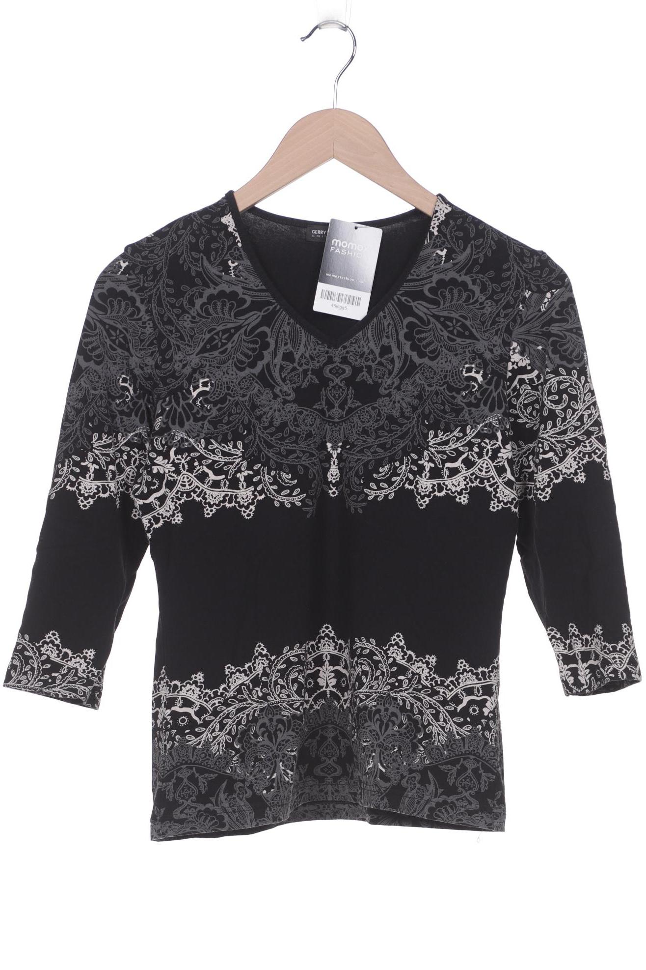 

Gerry Weber Damen Langarmshirt, schwarz, Gr. 36