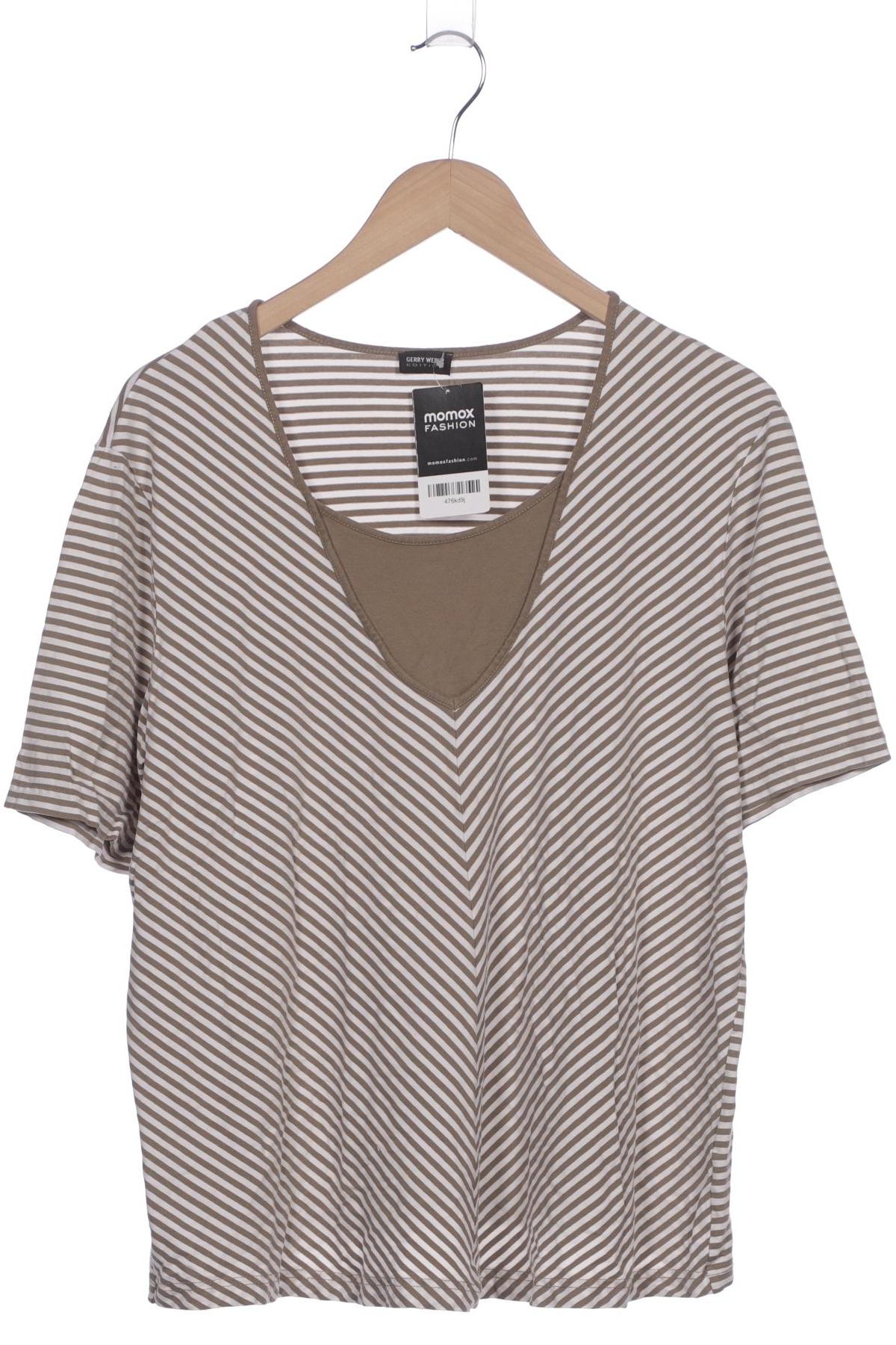

Gerry Weber Damen T-Shirt, beige, Gr. 48