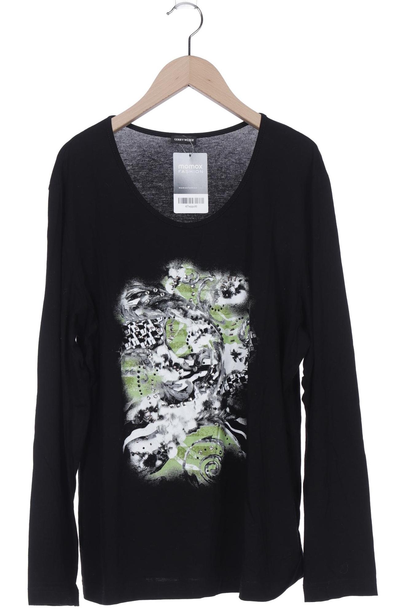

Gerry Weber Damen Langarmshirt, schwarz, Gr. 44