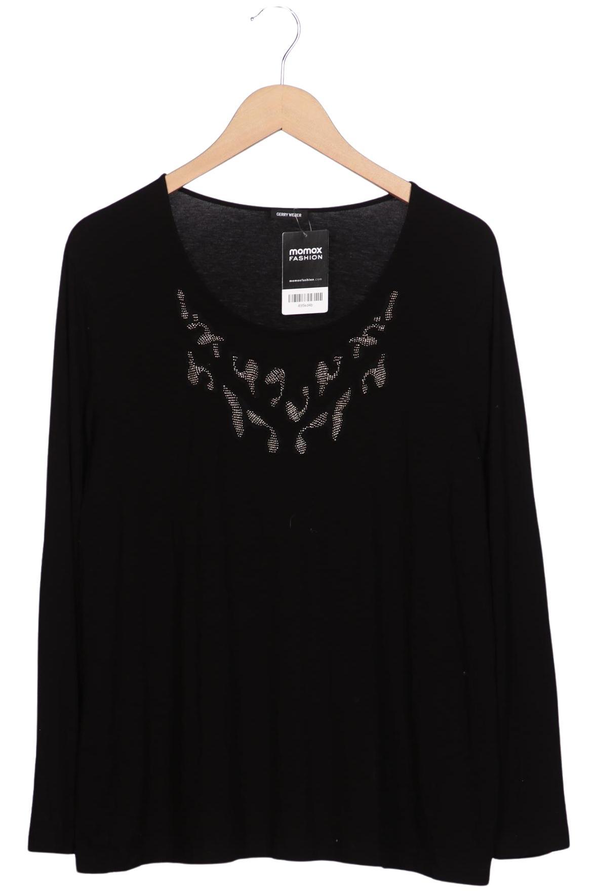 

Gerry Weber Damen Langarmshirt, schwarz, Gr. 38