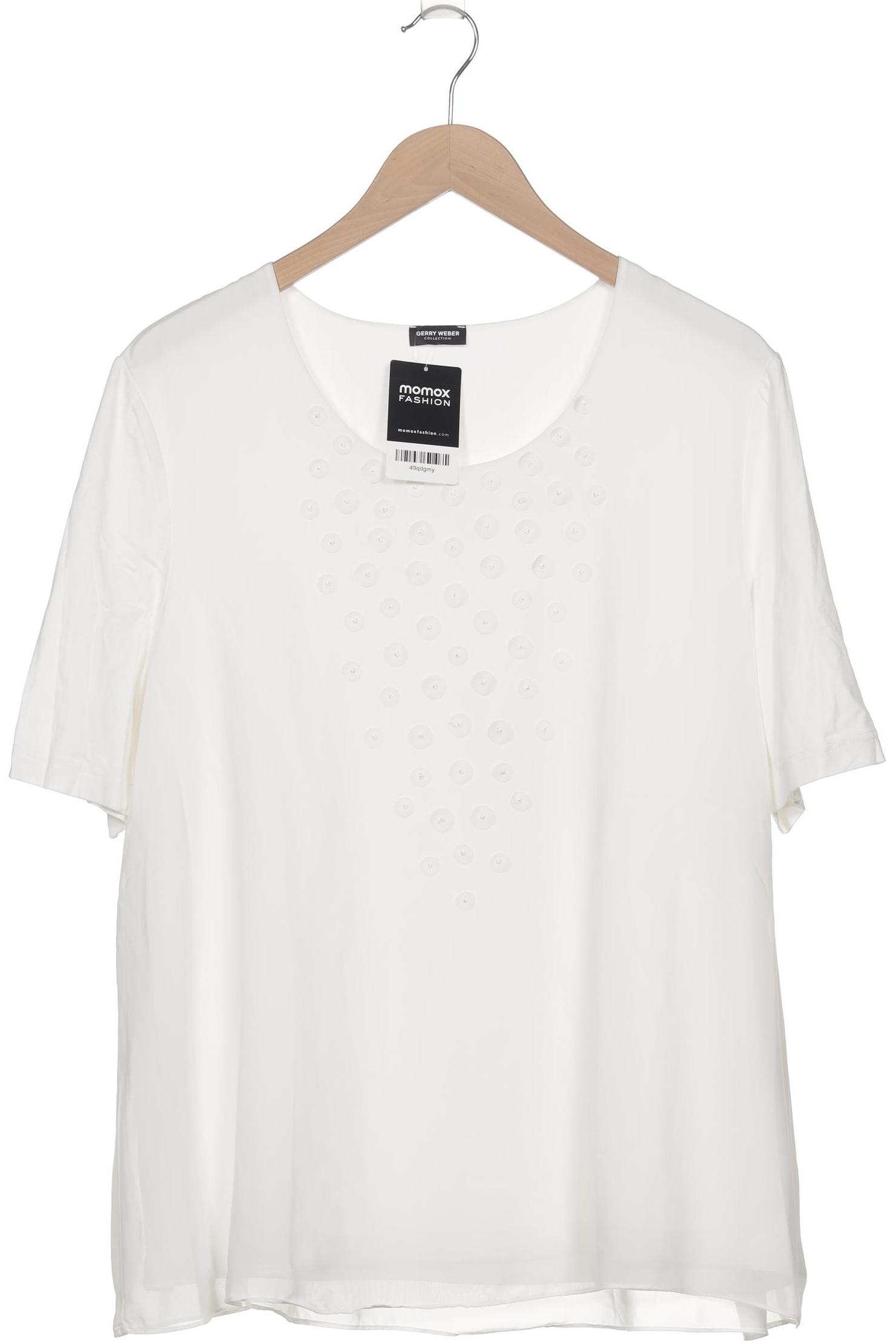 

Gerry Weber Damen T-Shirt, weiß, Gr. 48
