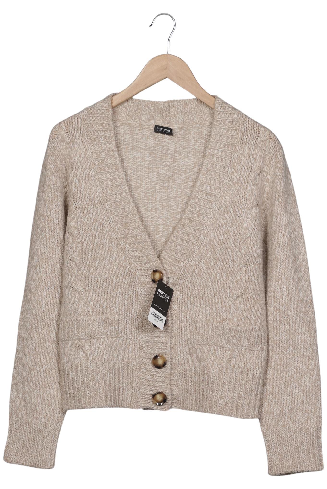 

Gerry Weber Damen Strickjacke, beige, Gr. 38