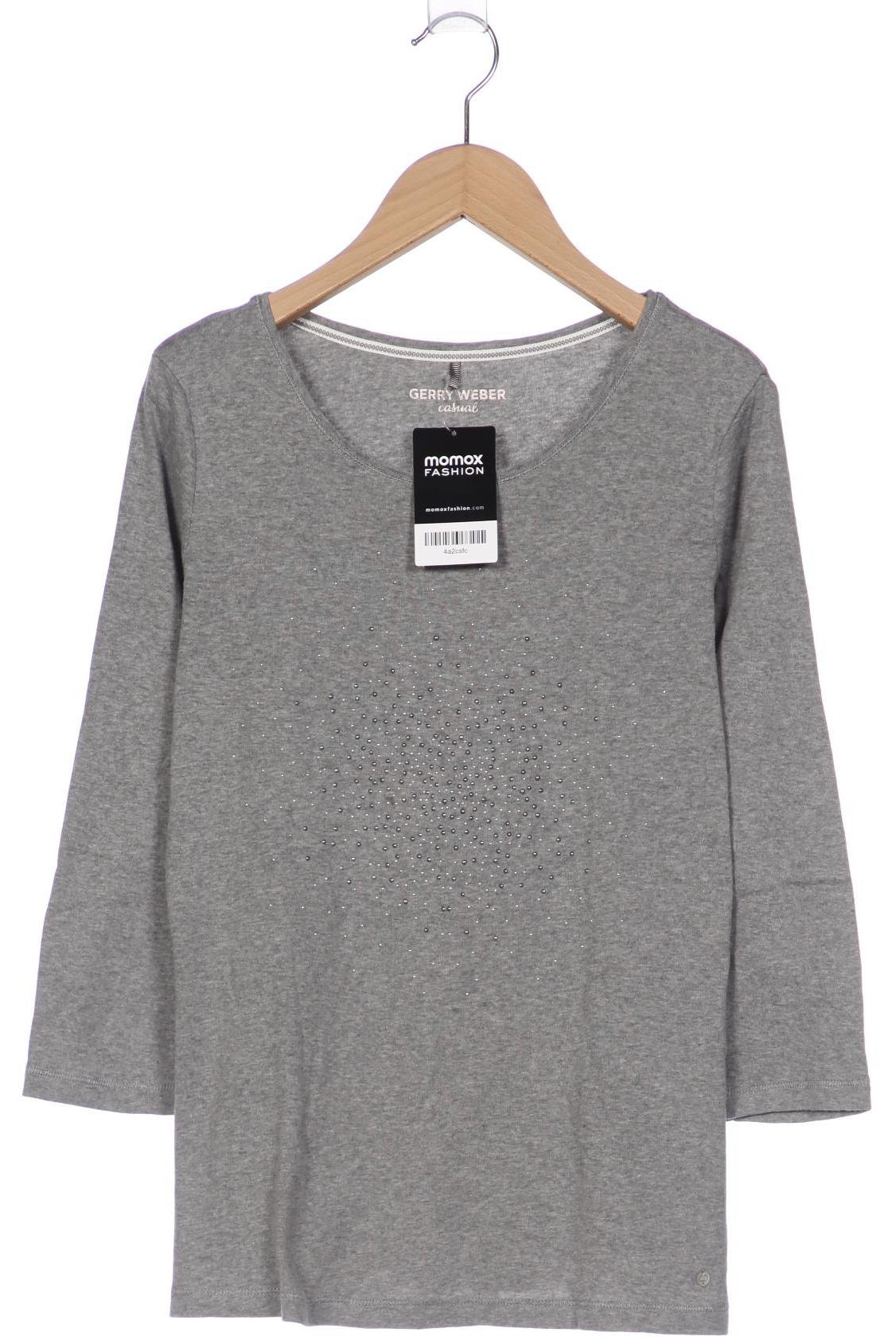 

Gerry Weber Damen Langarmshirt, grau, Gr. 36